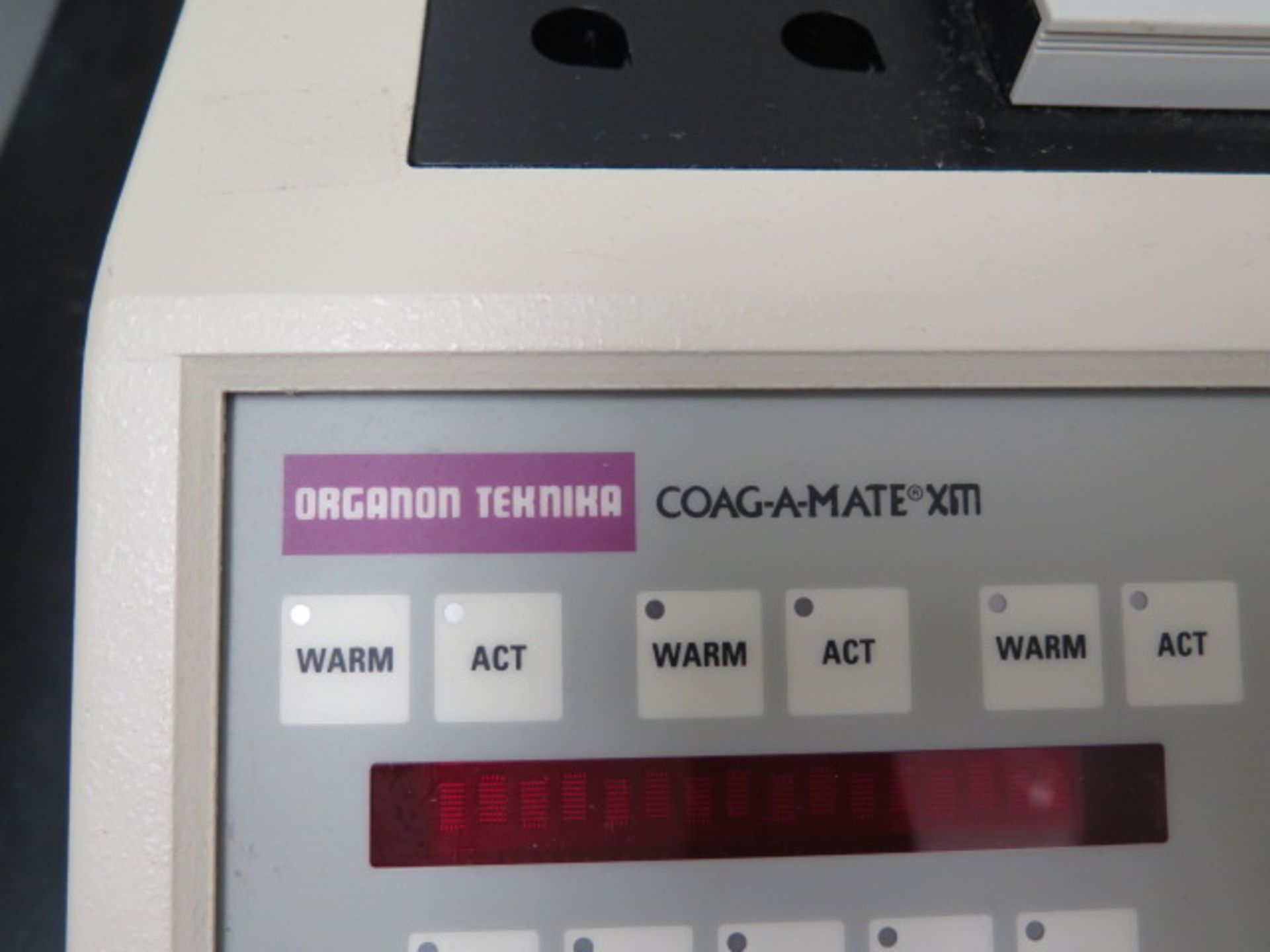 Organon Teknika “Coag-A-Mate XM” Photo Optical C Detection System (SOLD AS-IS - NO WARRANTY) - Image 6 of 7