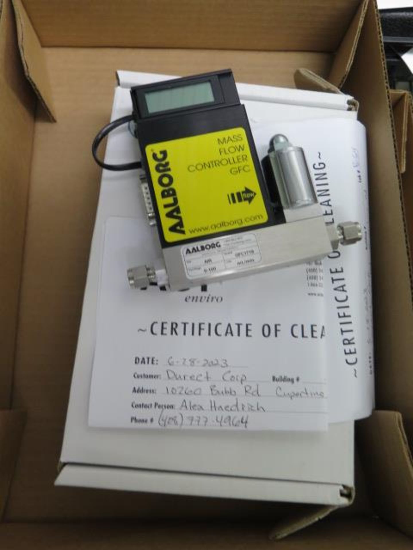 Allborg Mass Flow Controllers (2) (SOLD AS-IS - NO WARRANTY) - Image 2 of 6