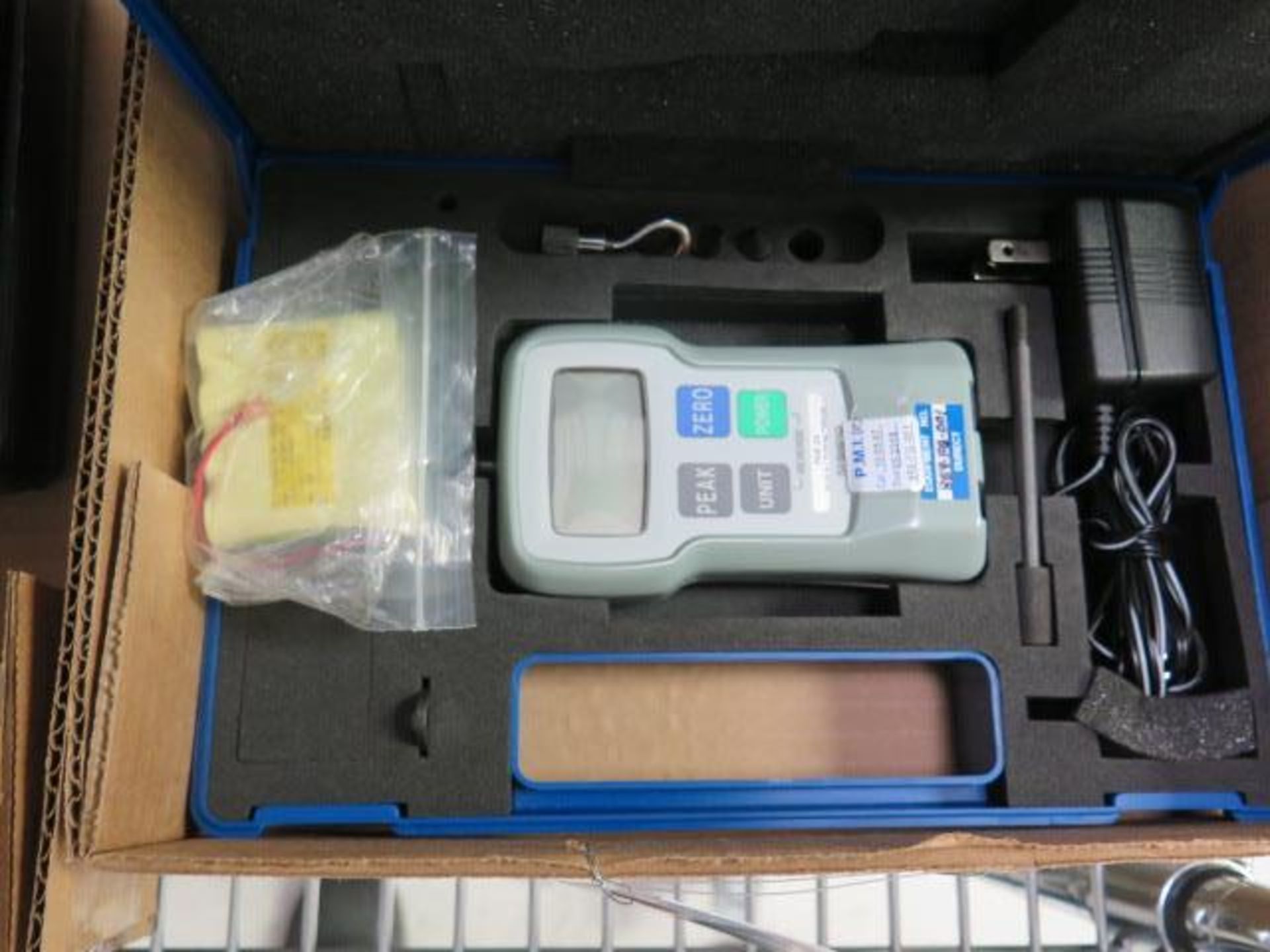 Shimpo PGE20 Digital Force Gage and Alltech Digital Flow Check HR Gage (SOLD AS-IS - NO WARRANTY) - Image 2 of 6