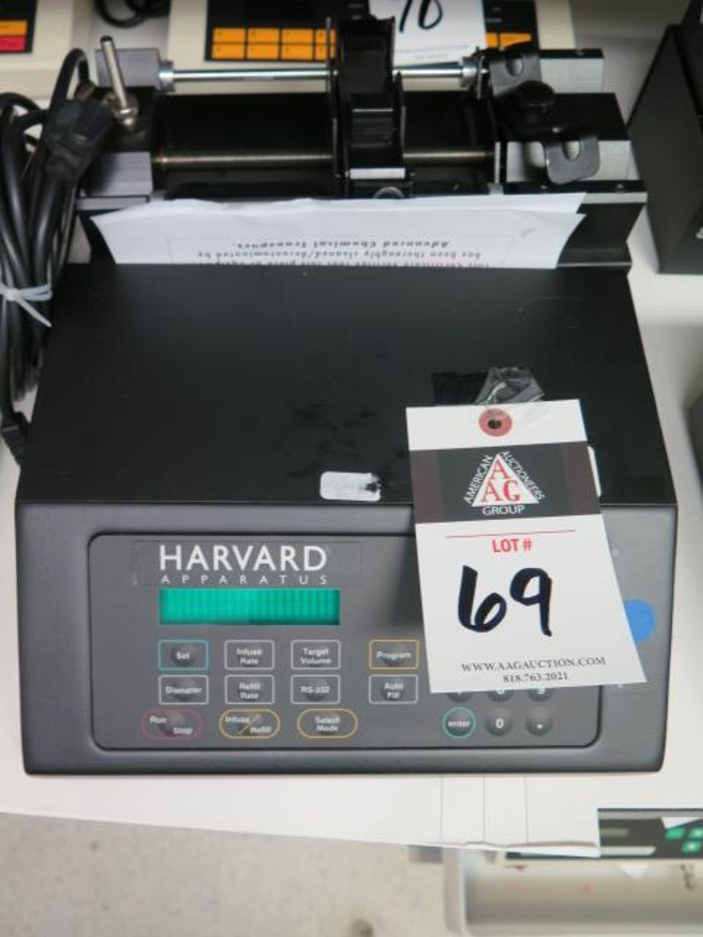 Harvard mdl. PHD2000 Programmable Syringe Pump w/ Pump Station (SOLD AS-IS - NO WARRANTY)