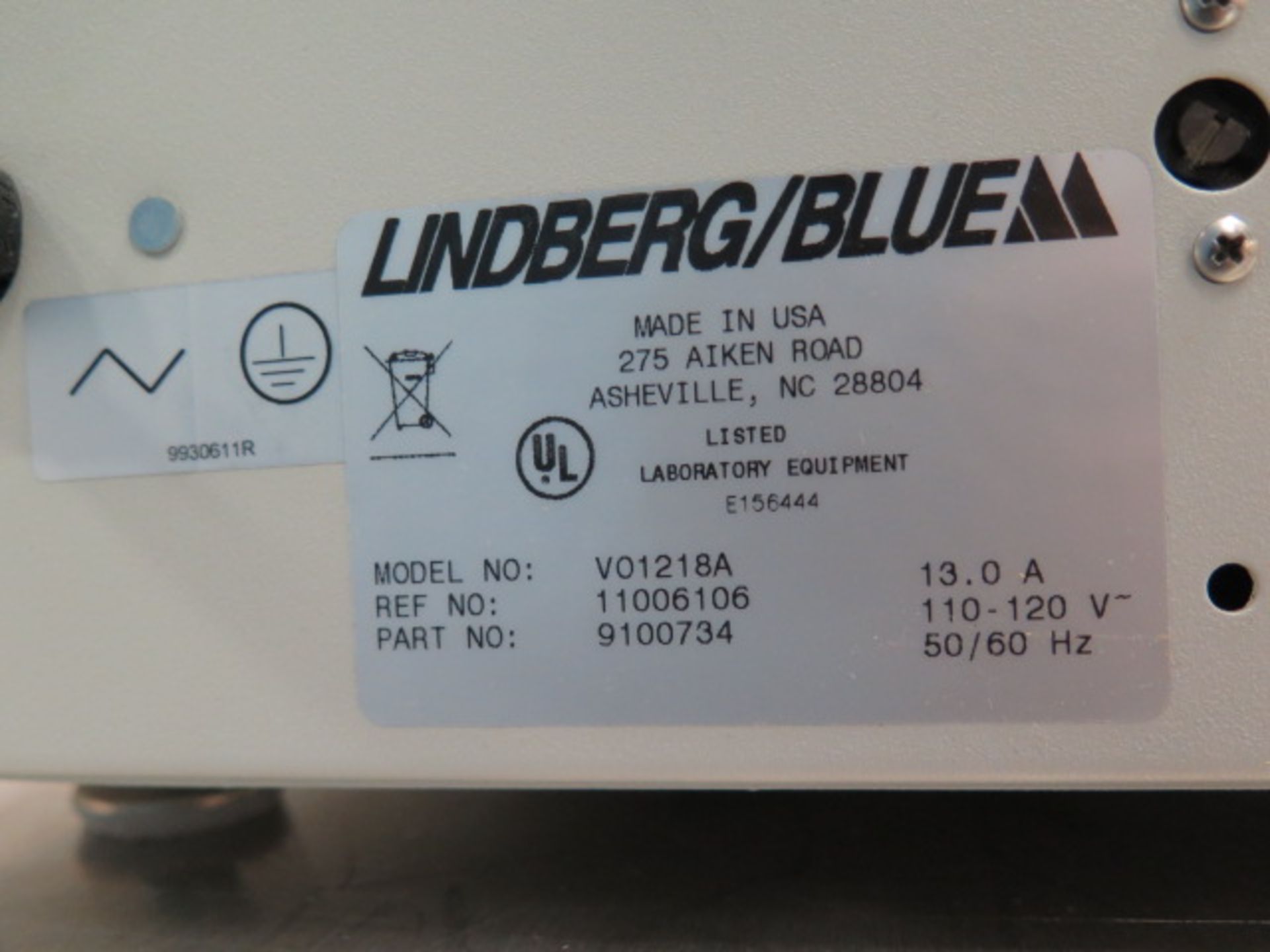 Thermo Electron Lindberg / BlueM mdl. V01218A Vacuum Oven s/n 9100734 (SOLD AS-IS - NO WARRANTY) - Image 10 of 10