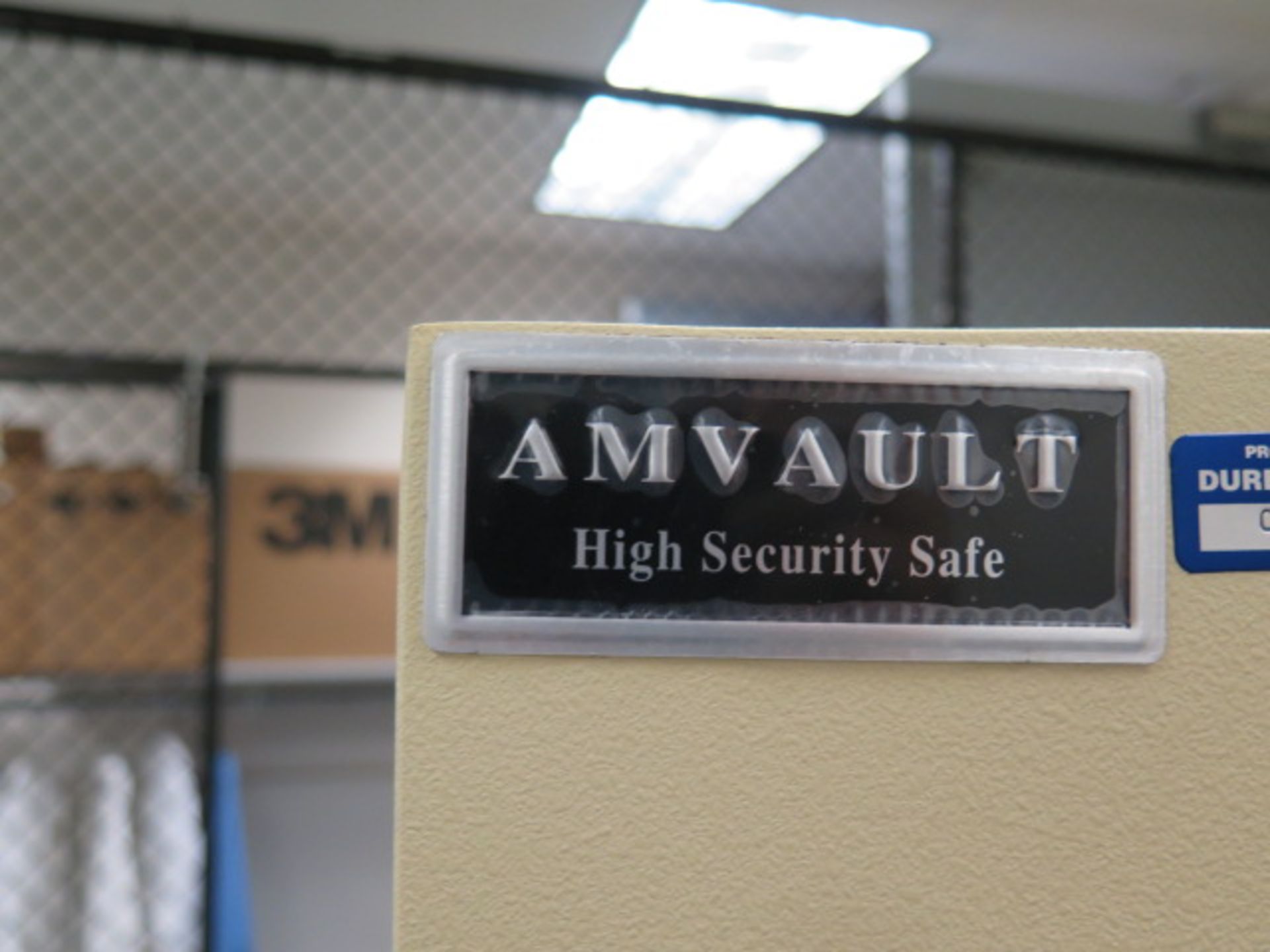 Amsec “Amvault” High Security Safe s/n 722589 (SOLD AS-IS - NO WARRANTY) - Image 9 of 11