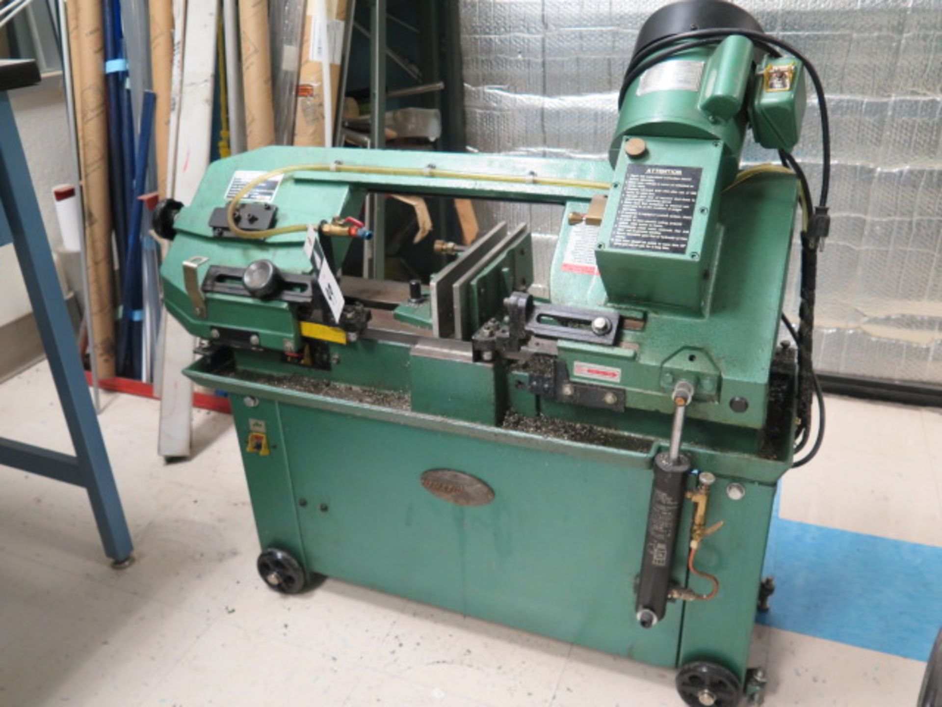 Grizzly mdl. G4043 6 ½” Horizontal Band Saw s/n 7288 w/ Manual Clamping, Coolant (SOLD AS-IS - NO WA - Image 2 of 8