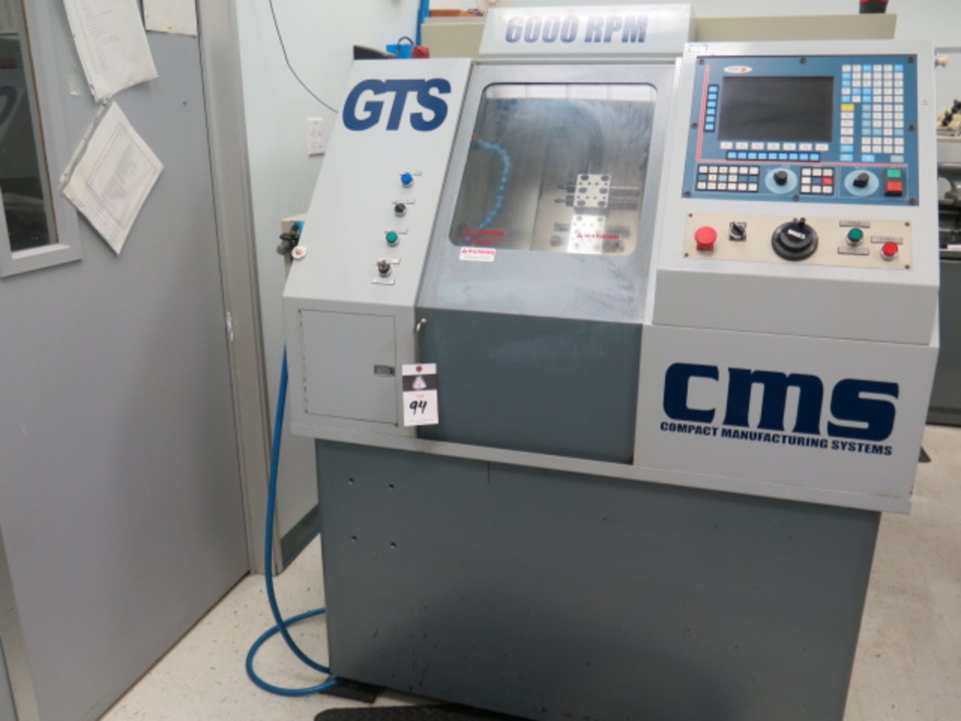 CMS mdl. GTD CNC Cross Slide Lathe w/ Fagor CNC Controls, 6000 RPM, 5C Collet Closer, SOLD AS IS