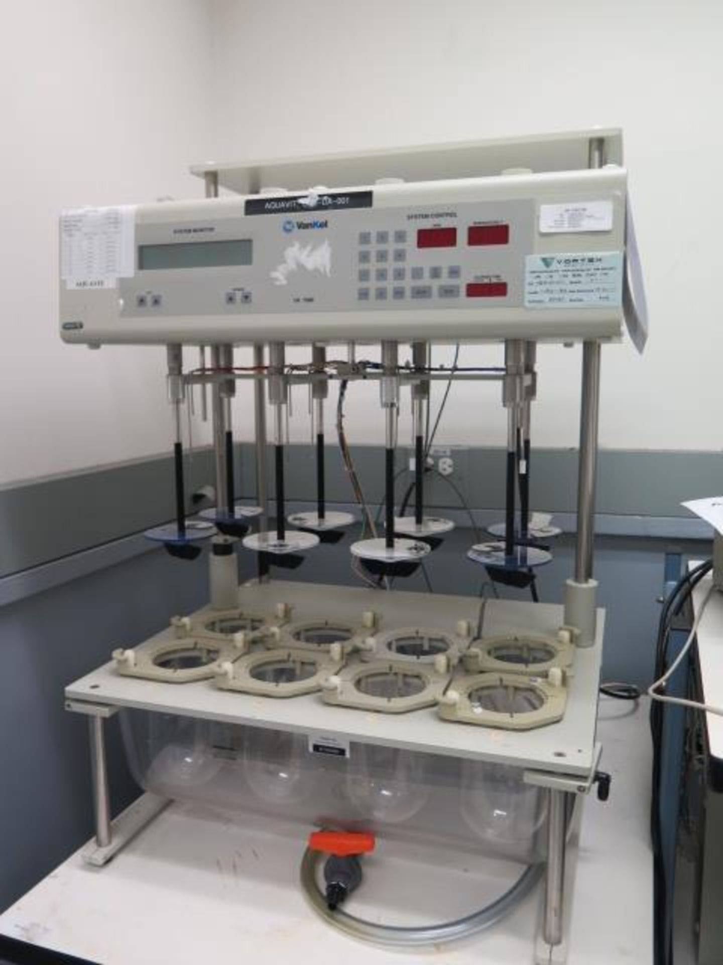 Varian / VanKel Dissolution Sampling System w/ VK8000 Monitor, VK7000 Dissolution Appar, SOLD AS IS