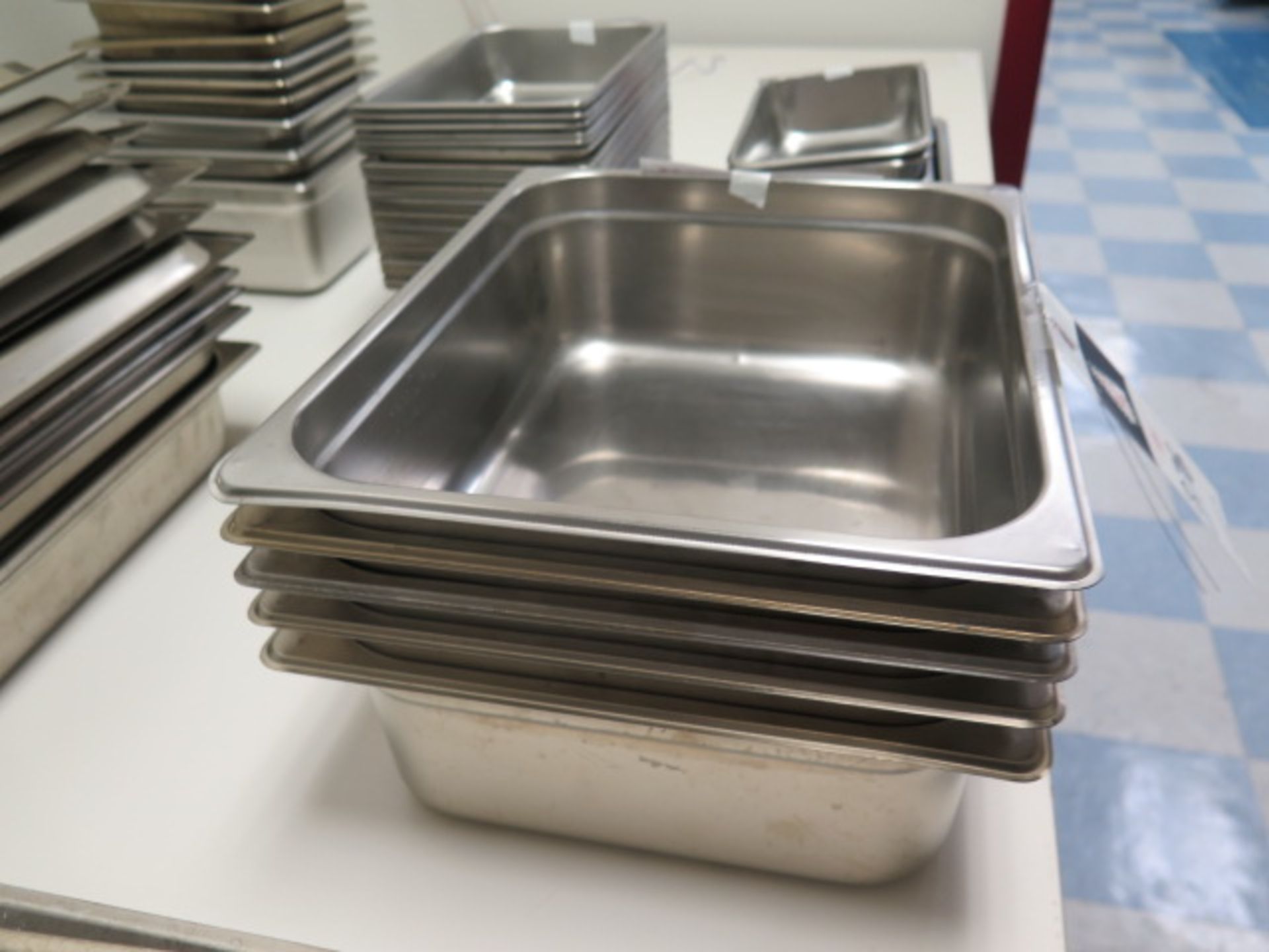 Stainless Steel Trays and Lids (SOLD AS-IS - NO WARRANTY) - Image 4 of 8