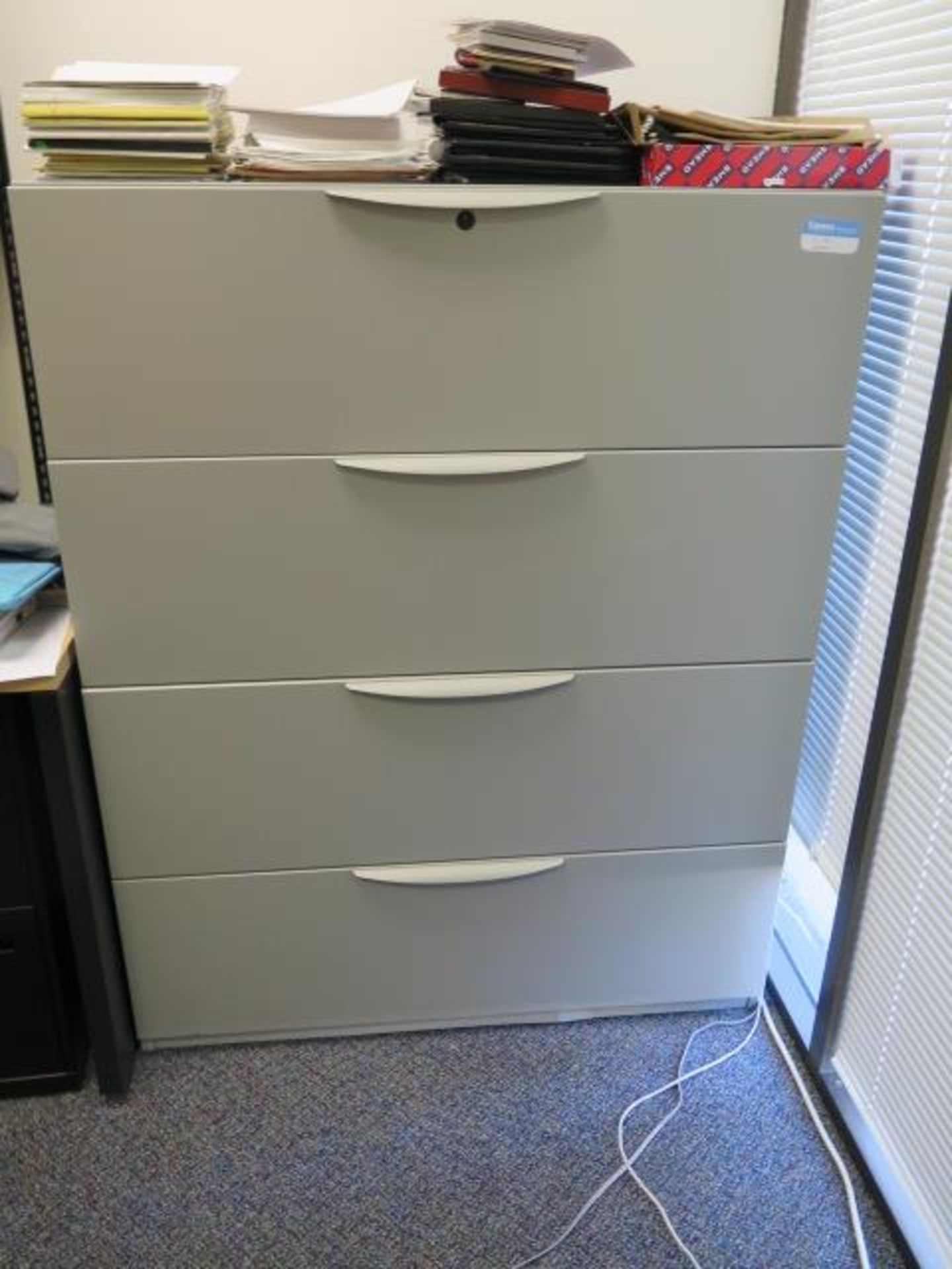 Desk, File Cabinet and (2) Bookshelves (SOLD AS-IS - NO WARRANTY) - Image 6 of 7