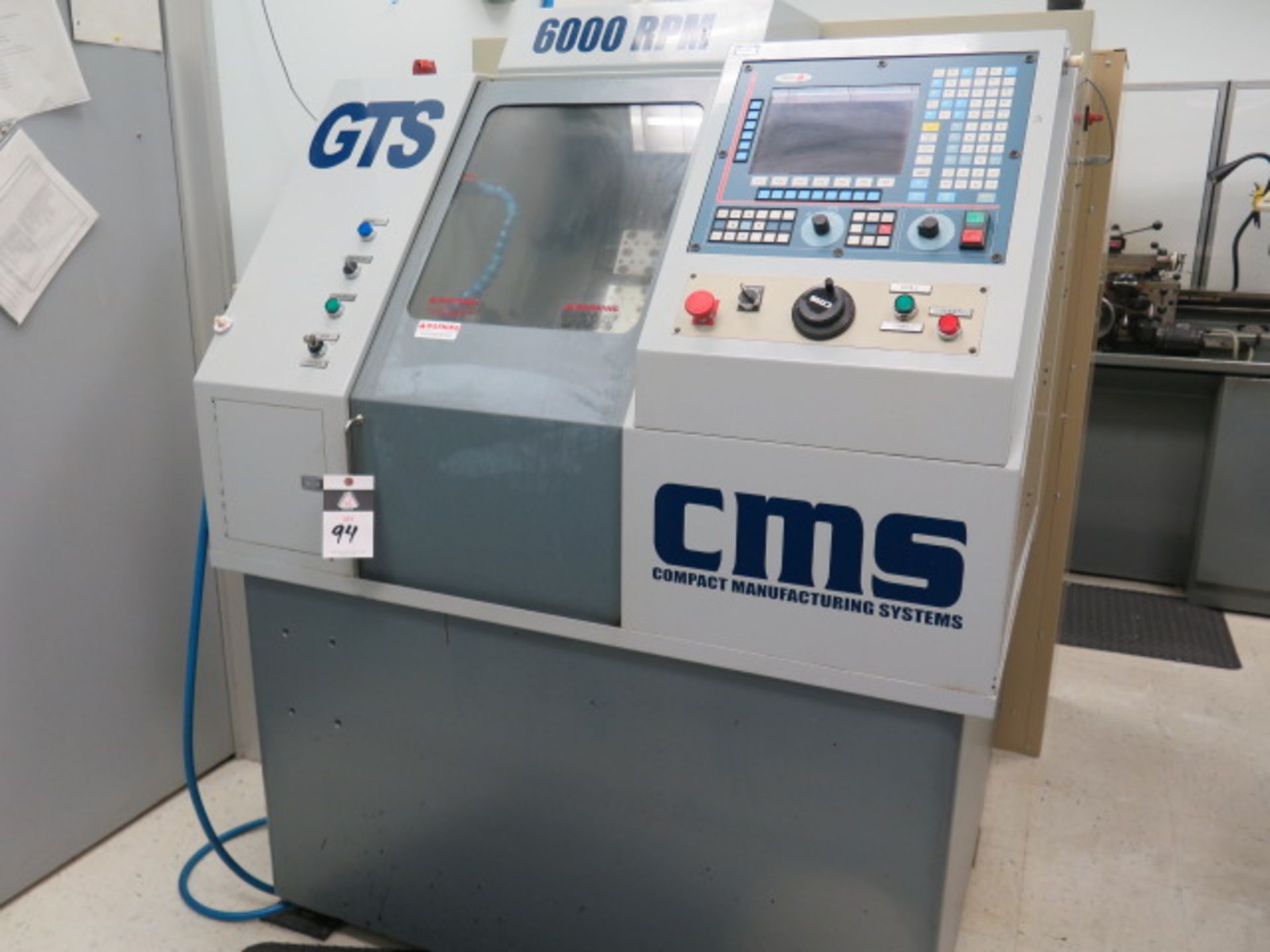 CMS mdl. GTD CNC Cross Slide Lathe w/ Fagor CNC Controls, 6000 RPM, 5C Collet Closer, SOLD AS IS - Image 2 of 14