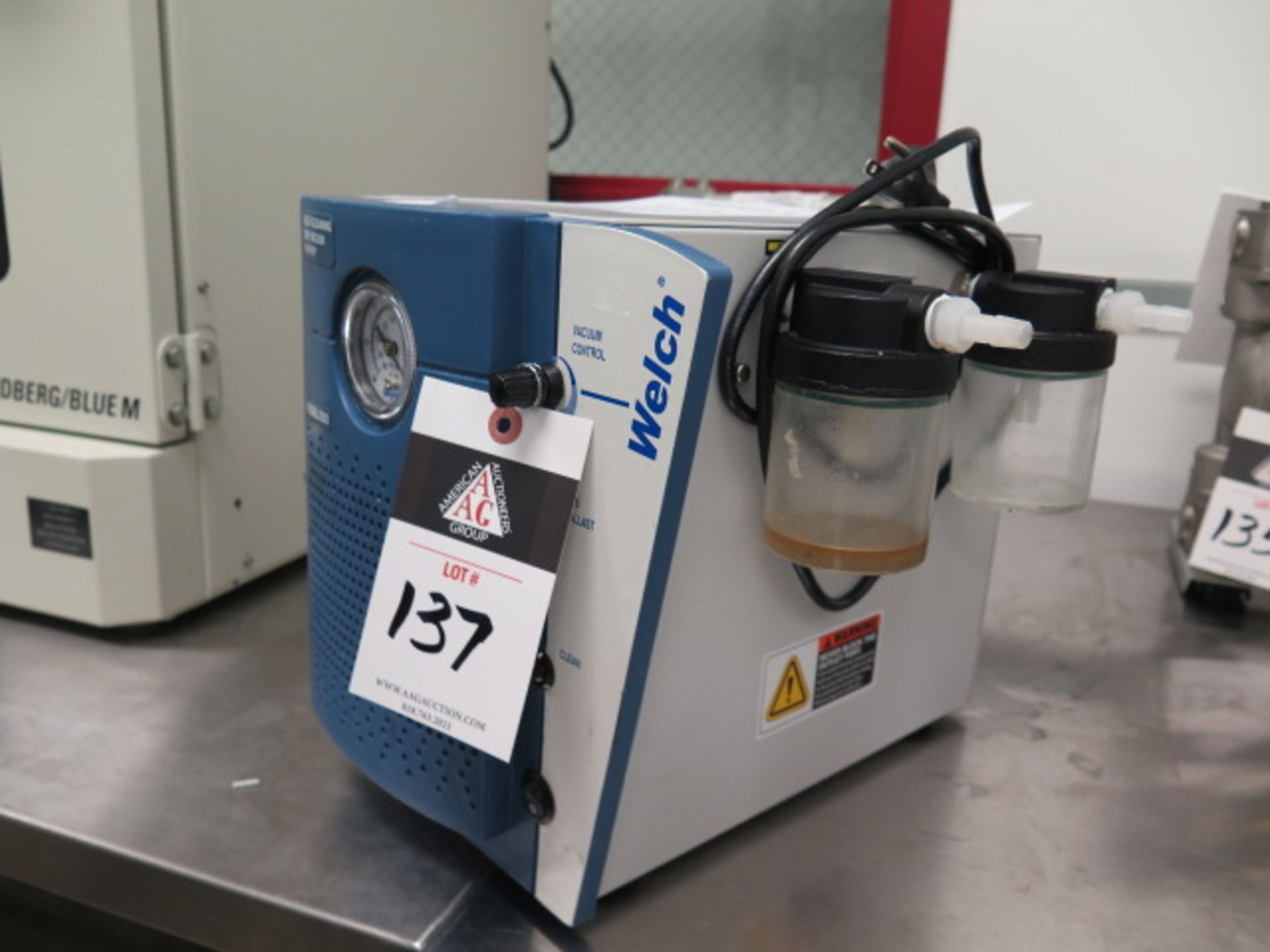 Welch mdl. 2025 Dry Vacuum Pump (SOLD AS-IS - NO WARRANTY)