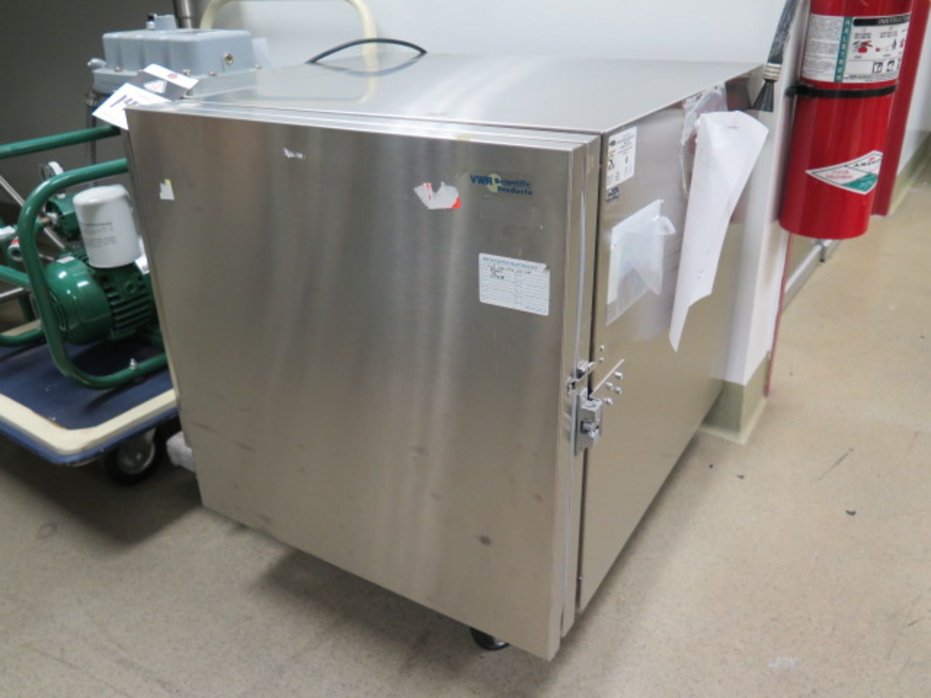 VWR mdl. 1450MS Stainless Steel Vacuum Oven s/n 0600401 Heats to 225 Degrees C (SOLD AS-IS - NO WARR - Image 2 of 7