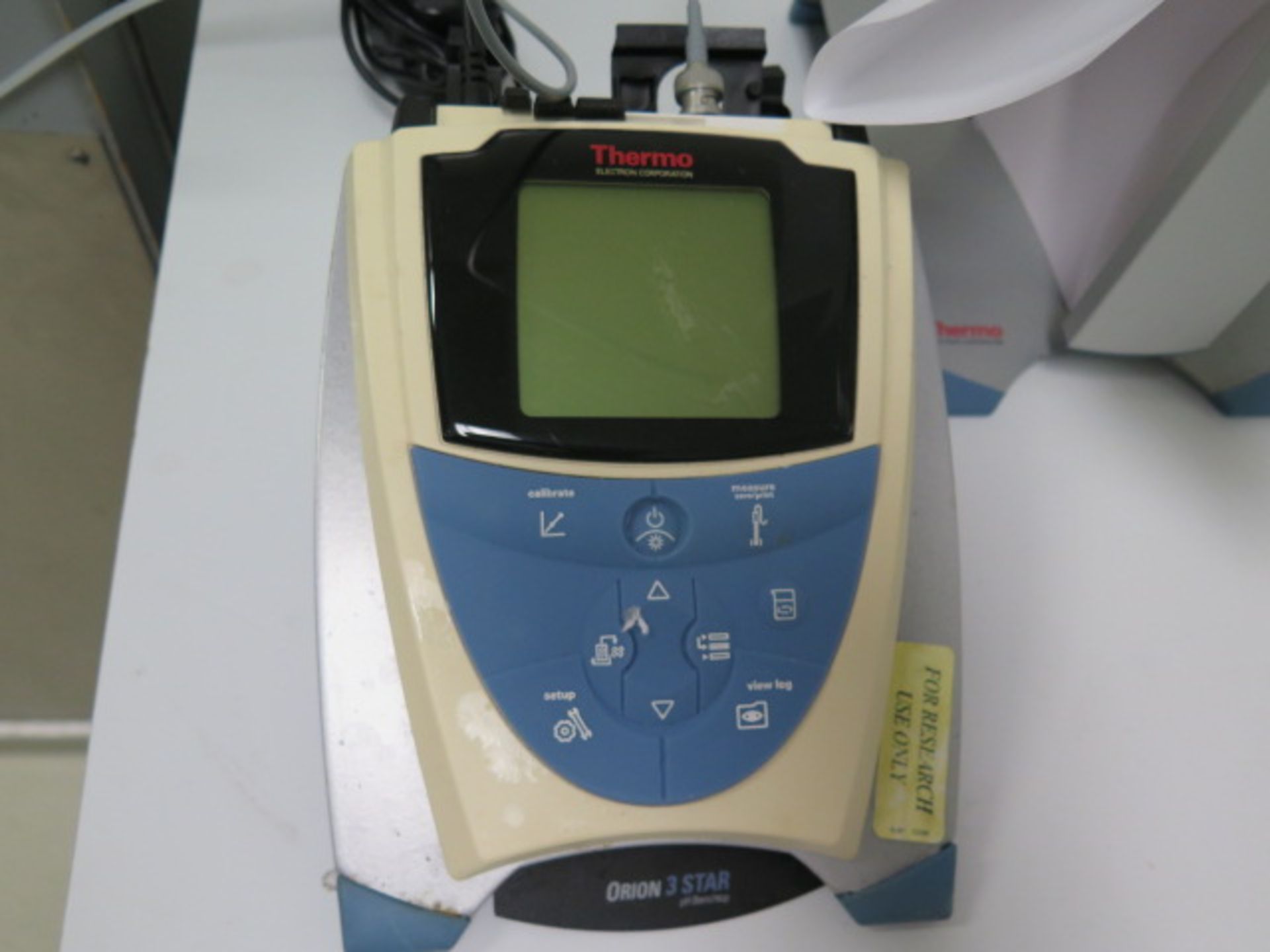 Thermo Electrin “Orion 3 STAR” Digital Benchtop pH Meter w/ Stand (SOLD AS-IS - NO WARRANTY) - Image 3 of 5