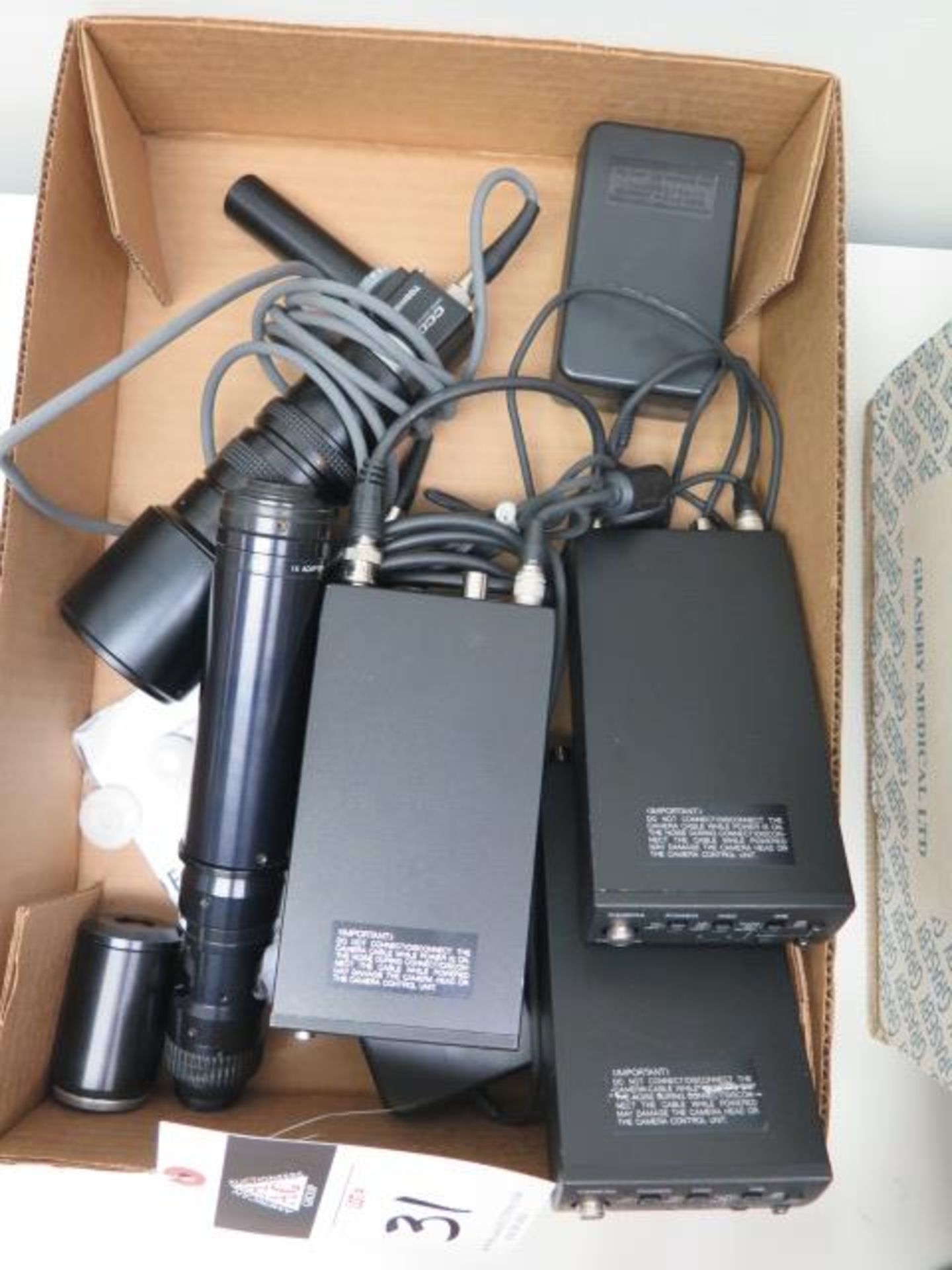 Toshiba Digital Camera, Navitar Microscope Lens & (3) Toshiba Digital Camera Controllers SOLD AS IS - Image 2 of 7