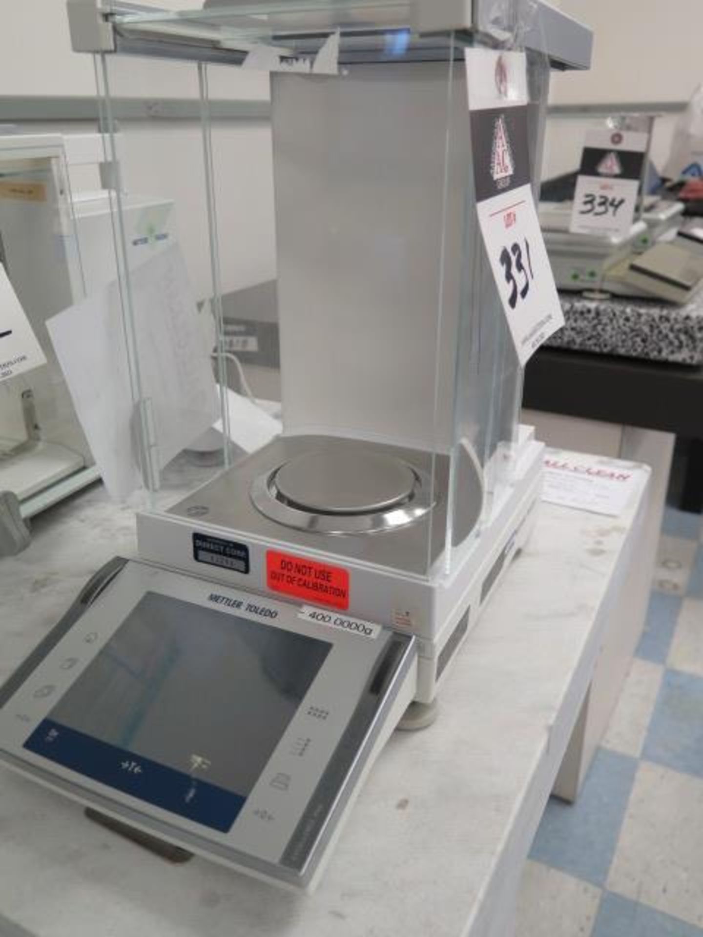 Mettler Toledo XP404S 400g Digital Balance Scale (NO POWER SUPPLY) (SOLD AS-IS - NO WARRANTY) - Image 2 of 10