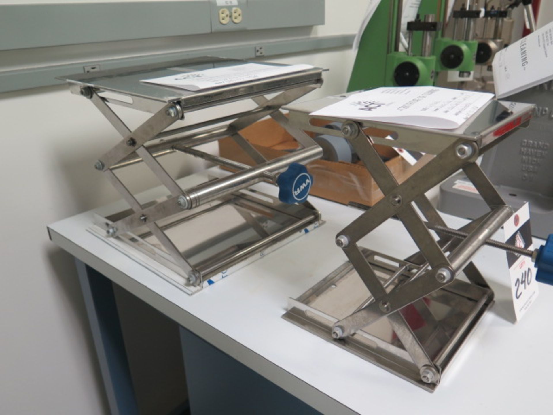 12" x 12" and 8" x 8" Stainless Steel Scissor Lifts (SOLD AS-IS - NO WARRANTY) - Image 3 of 6