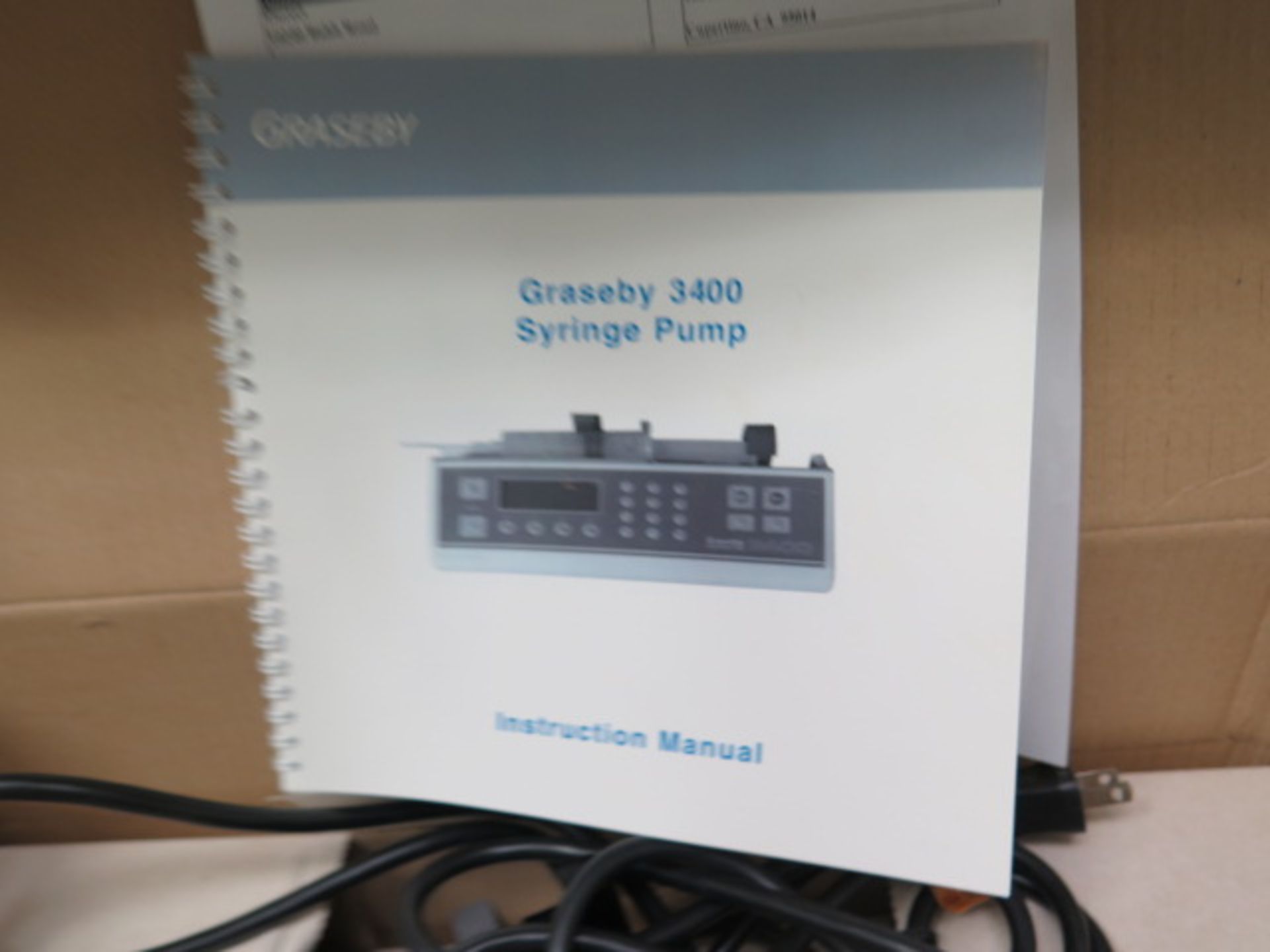 Graseby mdl. 3400 Syringe Pump (SOLD AS-IS - NO WARRANTY) - Image 5 of 5