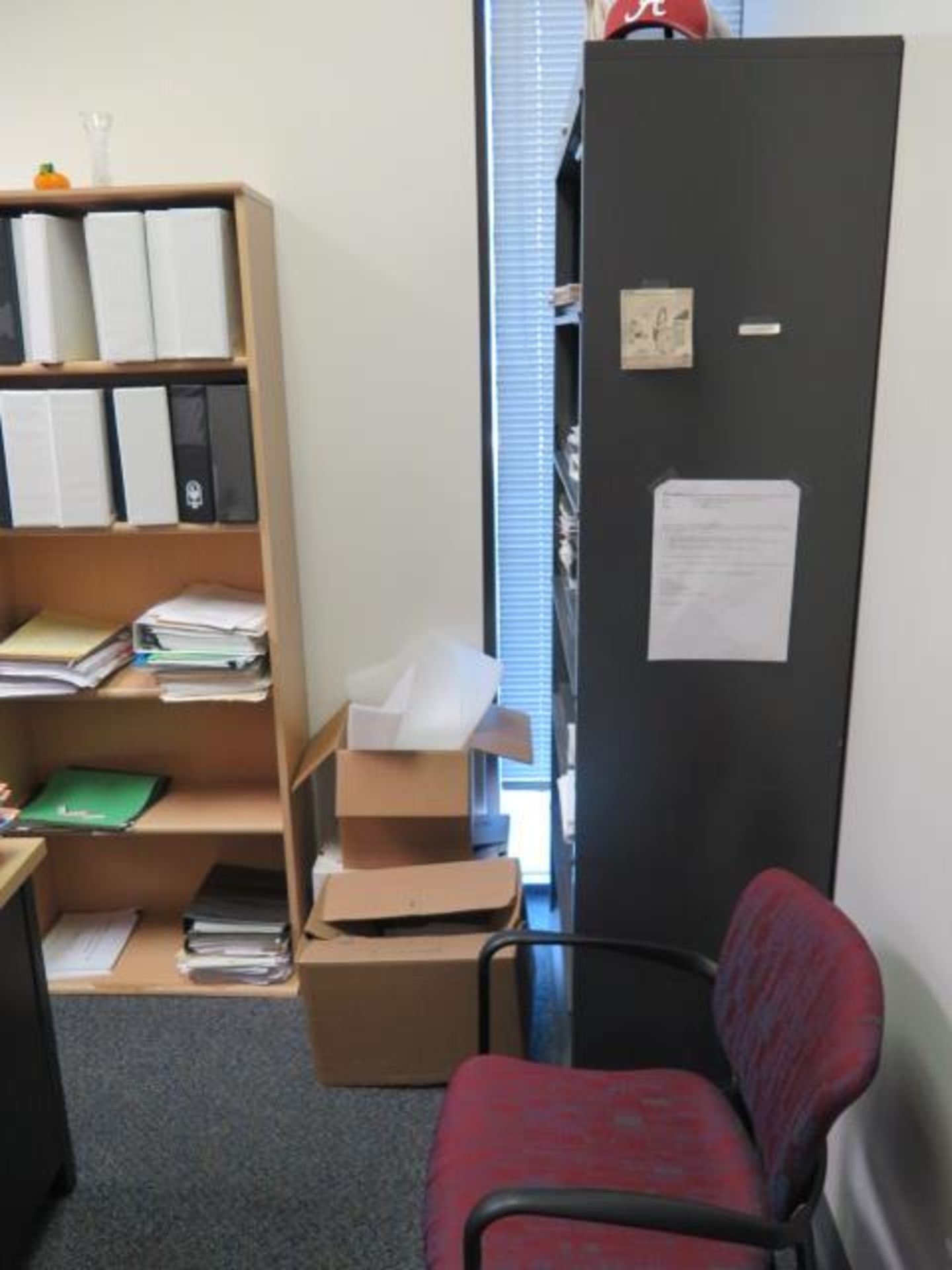 Desk, File Cabinet and (2) Bookshelves (SOLD AS-IS - NO WARRANTY) - Image 7 of 7