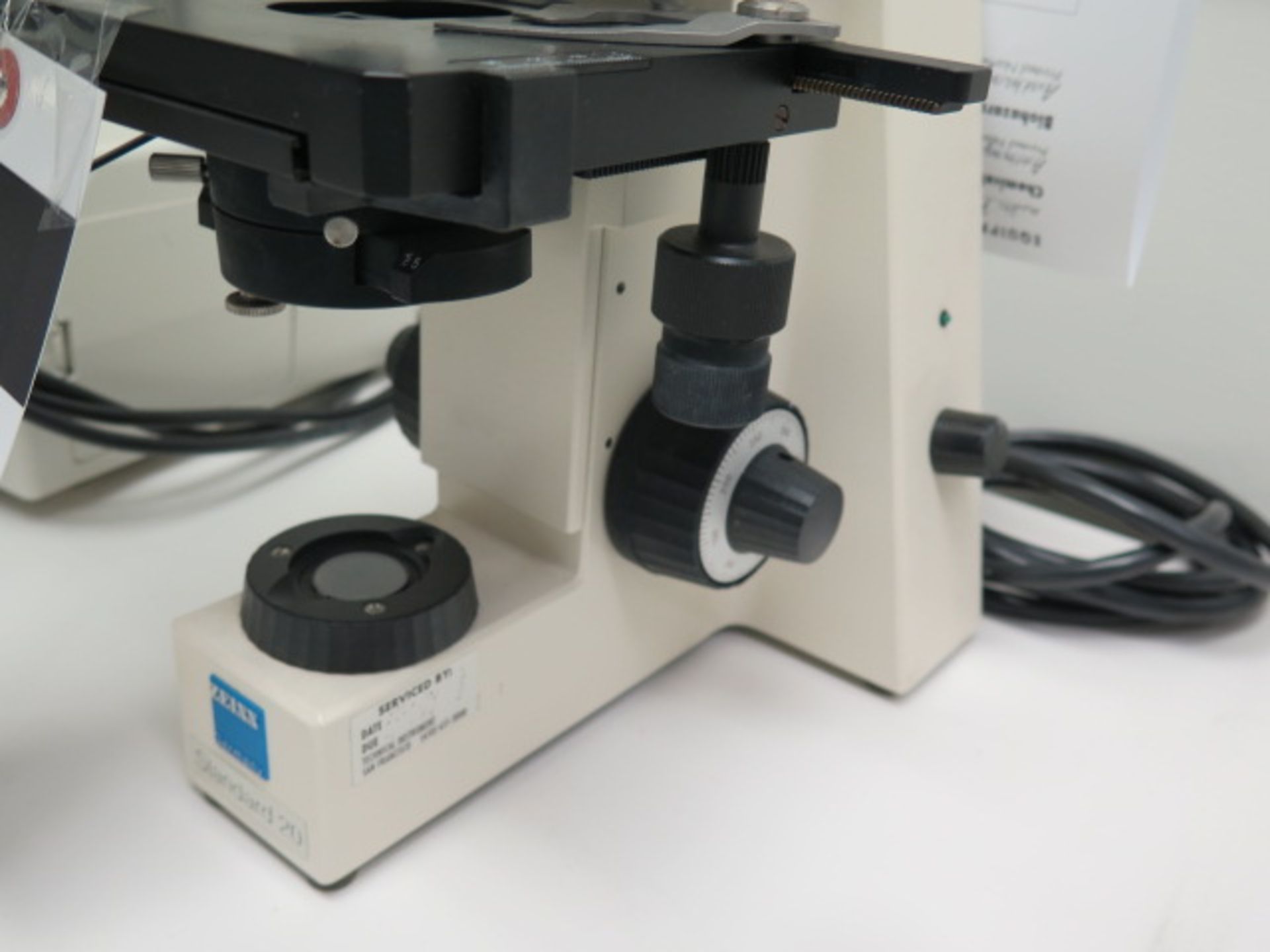 Zeiss “Standard 20” Stereo Microscope w/ 3-Objectives and Light Source (SOLD AS-IS - NO WARRANTY) - Image 6 of 9