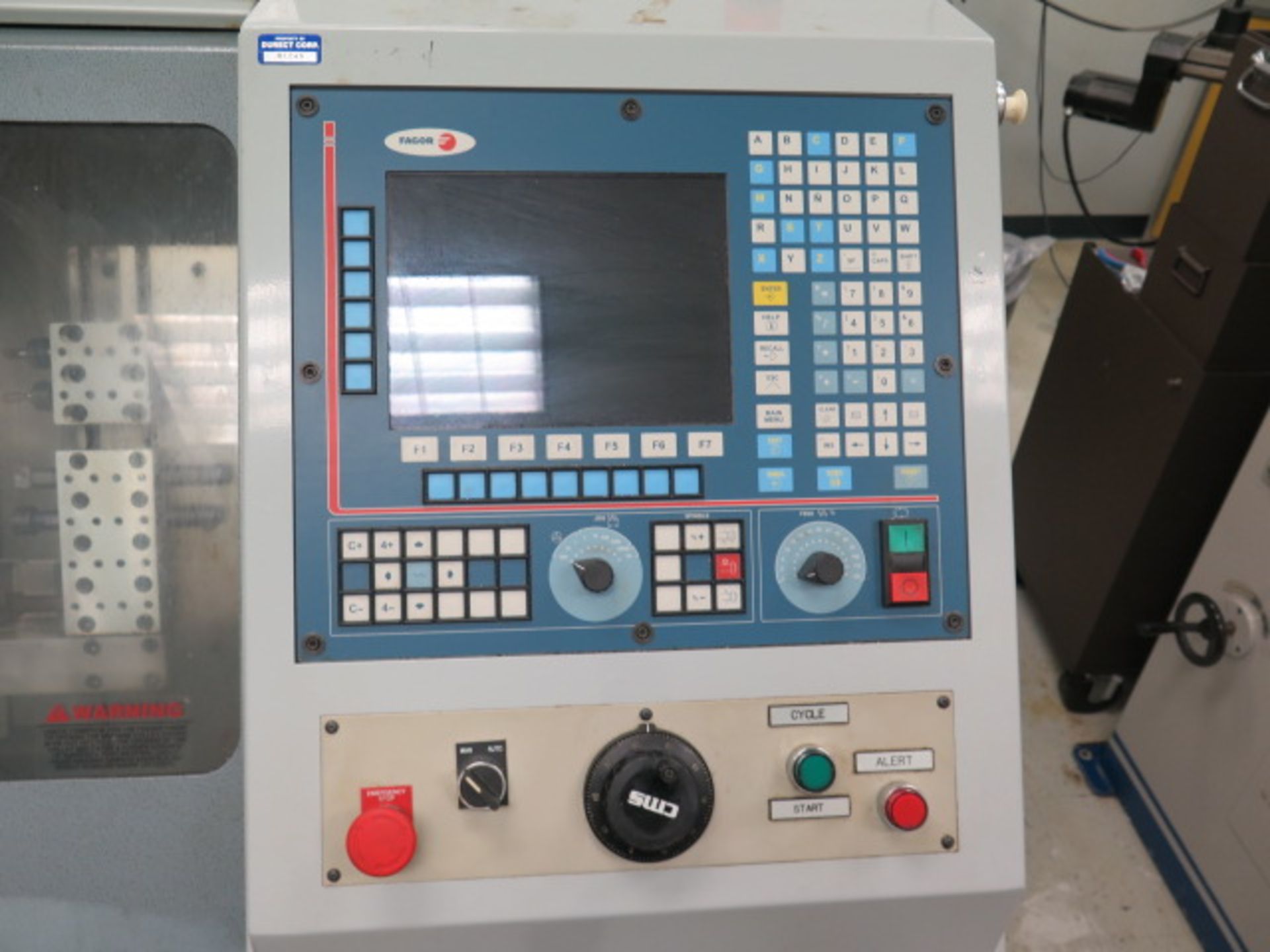 CMS mdl. GTD CNC Cross Slide Lathe w/ Fagor CNC Controls, 6000 RPM, 5C Collet Closer, SOLD AS IS - Image 13 of 14