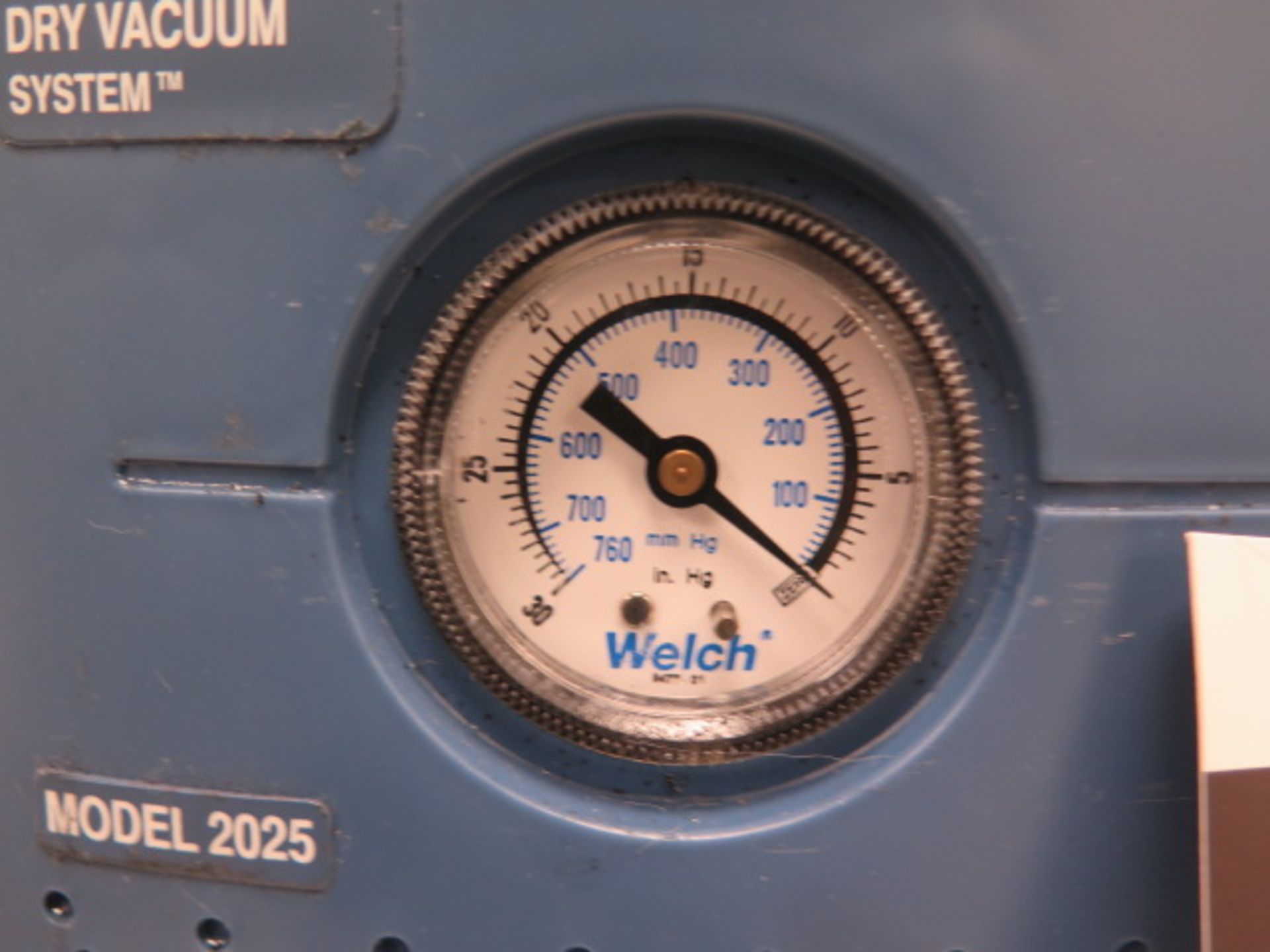 Welch mdl. 2025 Dry Vacuum Pump (SOLD AS-IS - NO WARRANTY) - Image 4 of 5