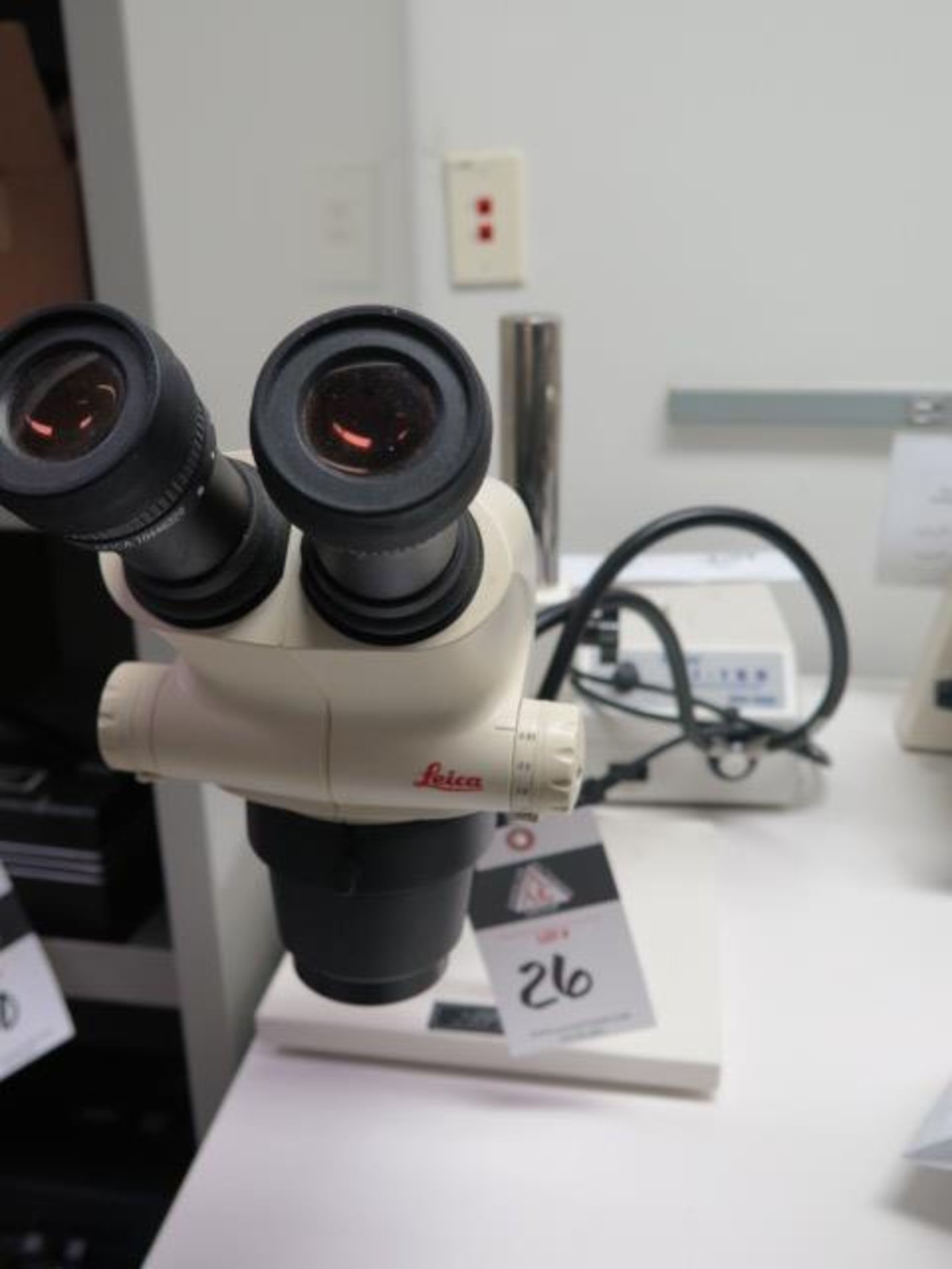 Leica S6E Stereo Microscope w/ Dolan-Jenner Fiber-Light Source (SOLD AS-IS - NO WARRANTY)