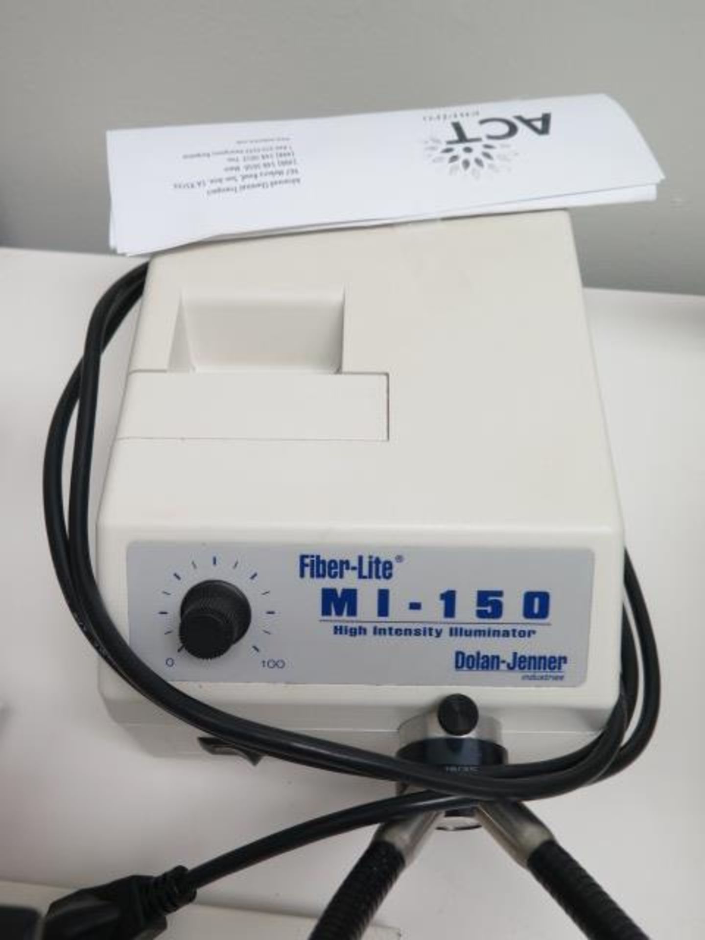 Leica S6E Stereo Microscope w/ Dolan-Jenner Fiber-Light Source (SOLD AS-IS - NO WARRANTY) - Image 6 of 8