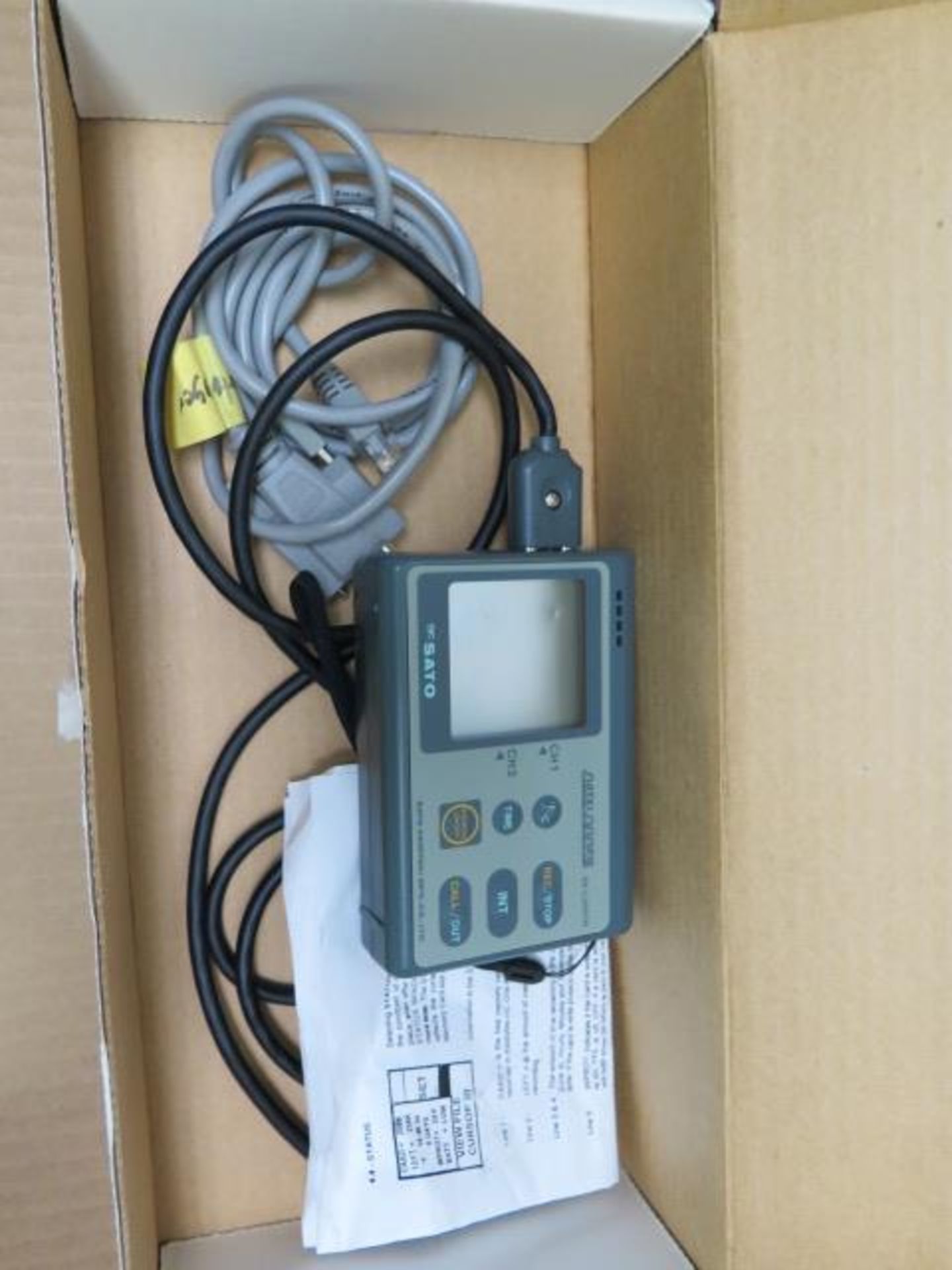 Sato SK-L200TH Data Logger and VWR Digital Hygrometer/Thermometer/Dew Point Meter (SOLD AS-IS - NO W - Image 5 of 6