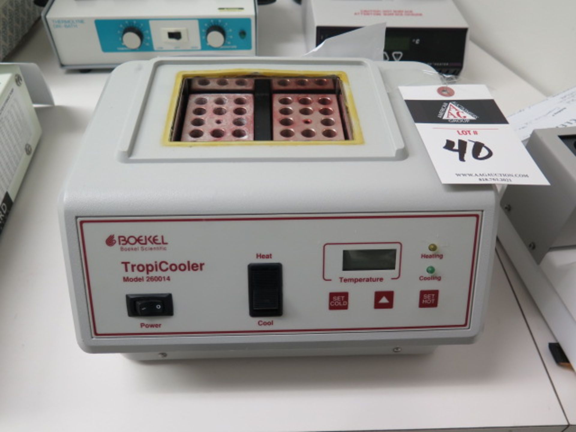 Bokel "Tropicooler" mdl. 260014 Hot/Cold Block Incubator (SOLD AS-IS - NO WARRANTY)