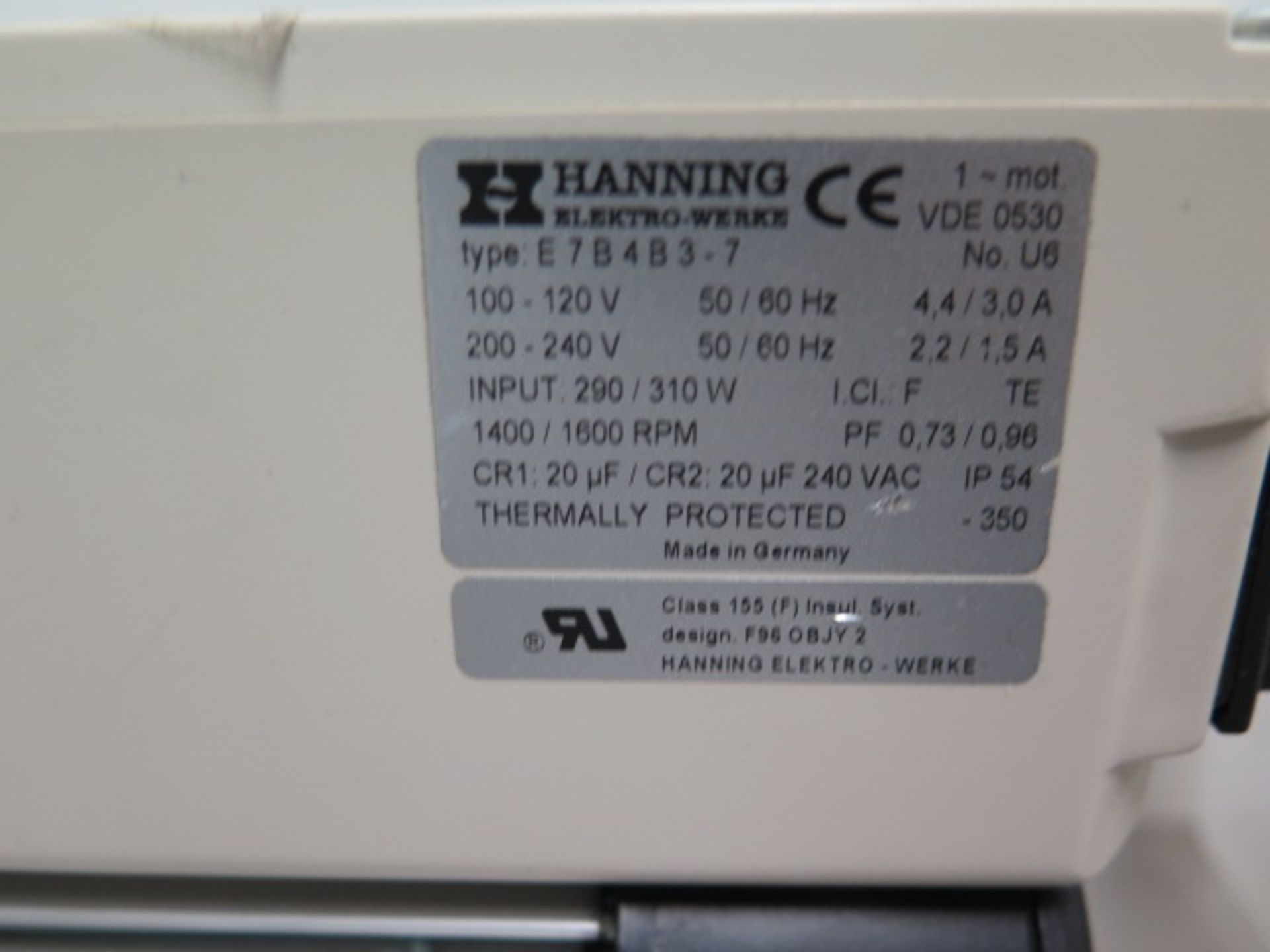 SP Trivac E2 mdl. D2.5E Vacuum Pump (SOLD AS-IS - NO WARRANTY) - Image 7 of 7