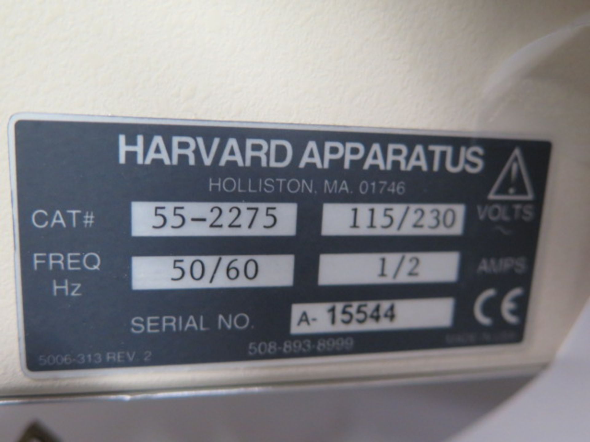 Harvard mdl. 55-2275 Programmable Syringe Pump (SOLD AS-IS - NO WARRANTY) - Image 6 of 6