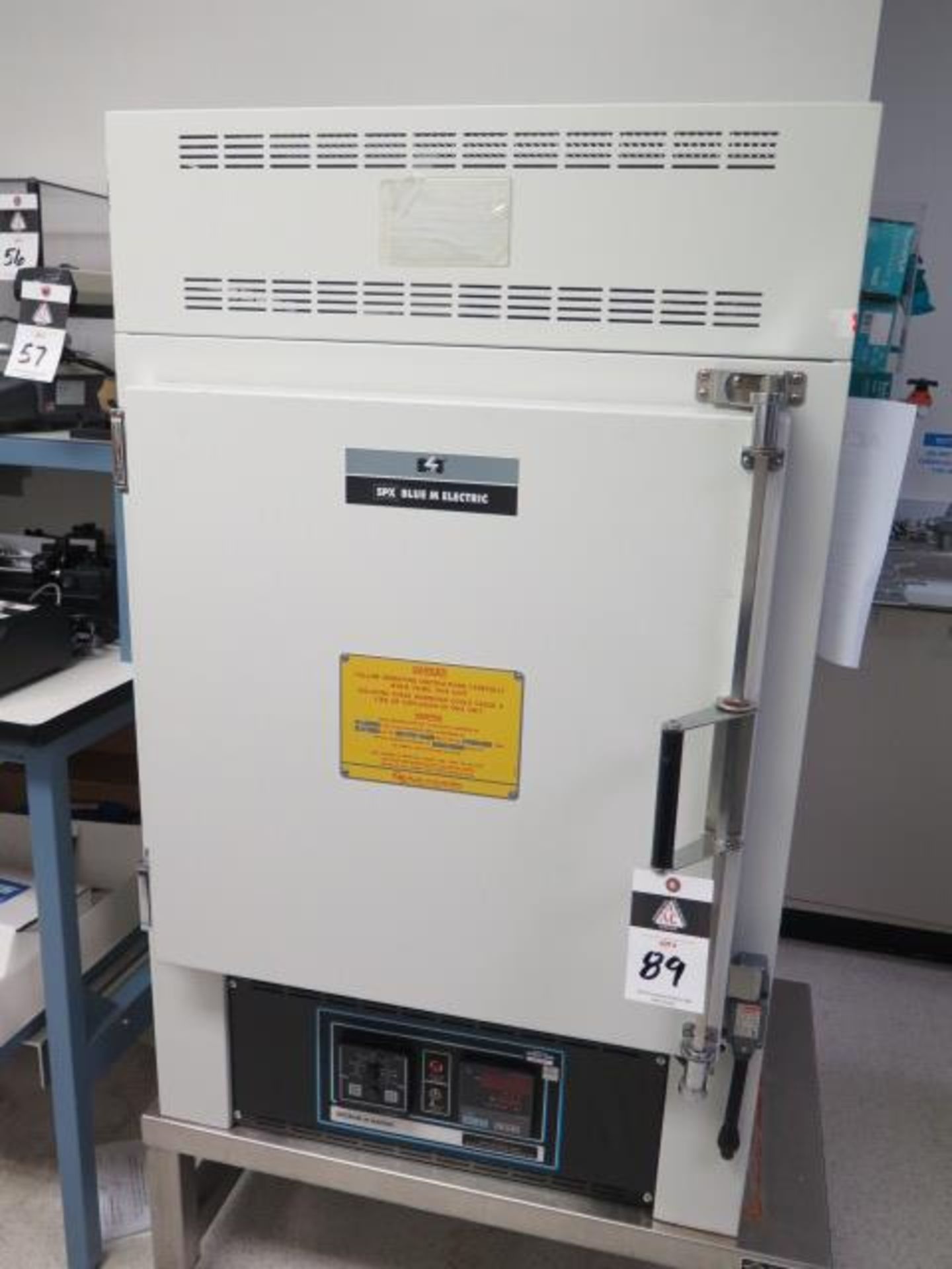 SPX BlueM CSP-400A-B-ST350 Electric Lab Oven s/n 30539 w/ Controls, To 343 Deg C, 5.3kW, SOLD AS IS
