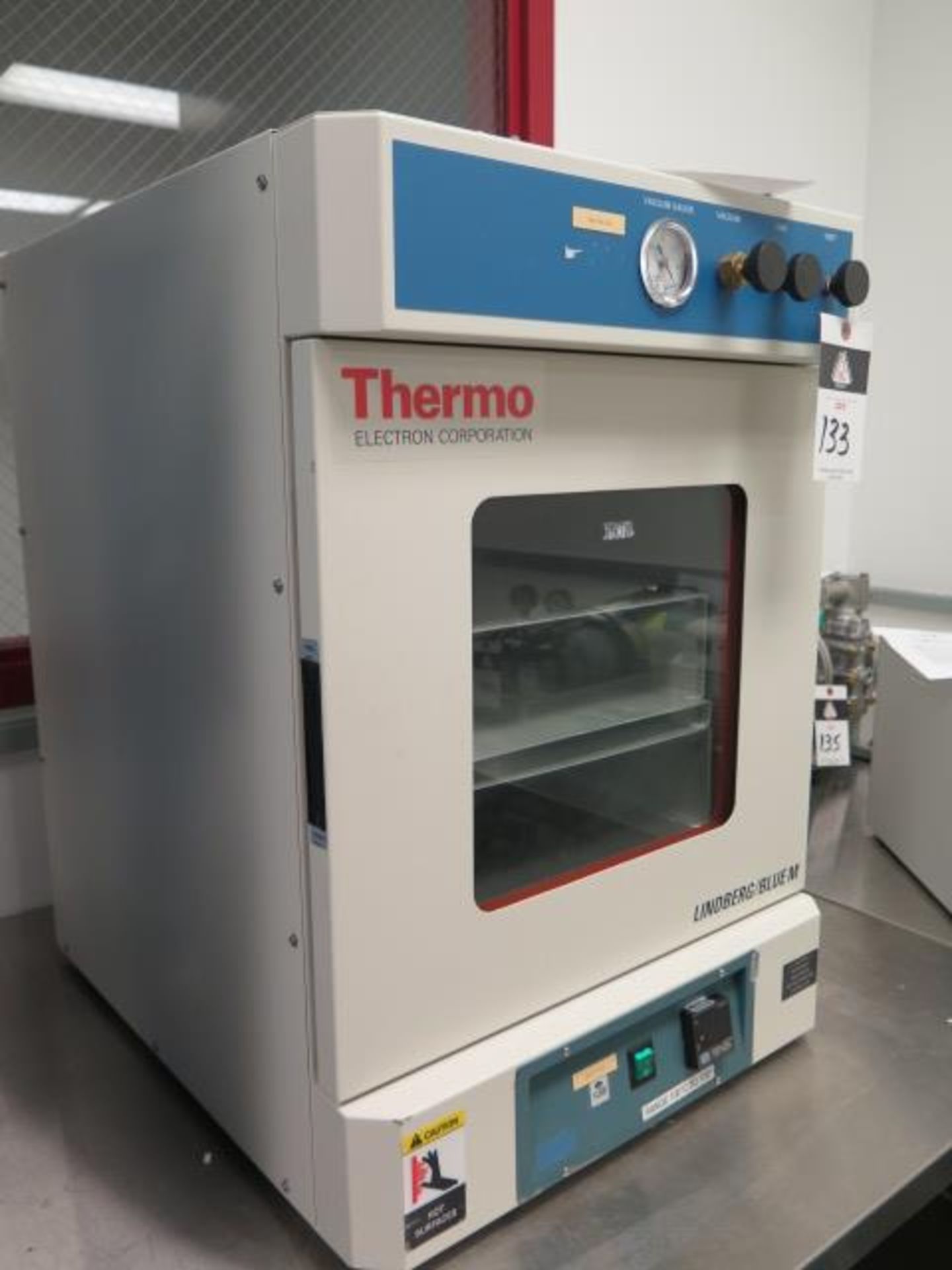 Thermo Electron Lindberg / BlueM mdl. V01218A Vacuum Oven s/n 9100734 (SOLD AS-IS - NO WARRANTY) - Image 3 of 10