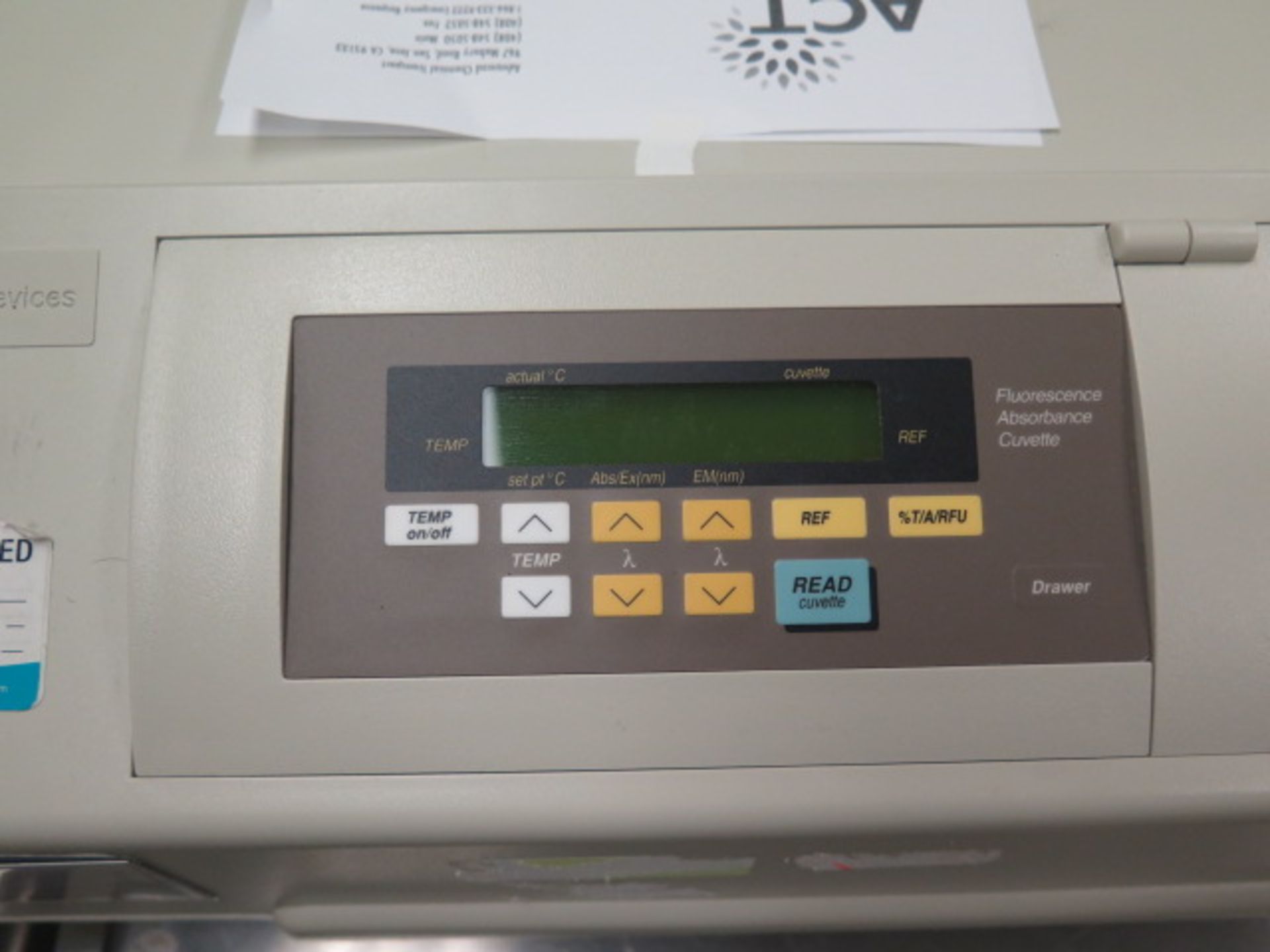 Molecular Devices “SPECTRAmax M2” Multi-Mode Microplate Plate Reader s/n D05153 - Image 3 of 6