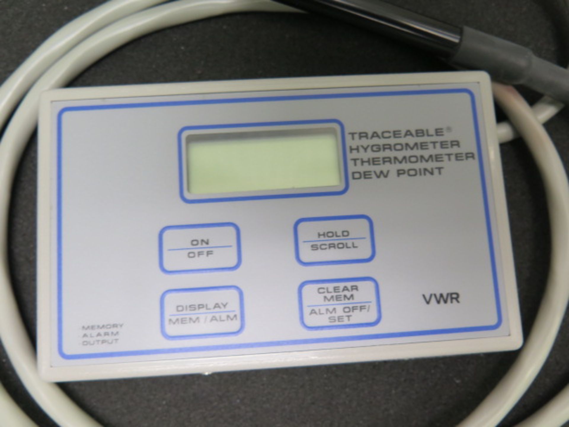 Sato SK-L200TH Data Logger and VWR Digital Hygrometer/Thermometer/Dew Point Meter (SOLD AS-IS - NO W - Image 4 of 6