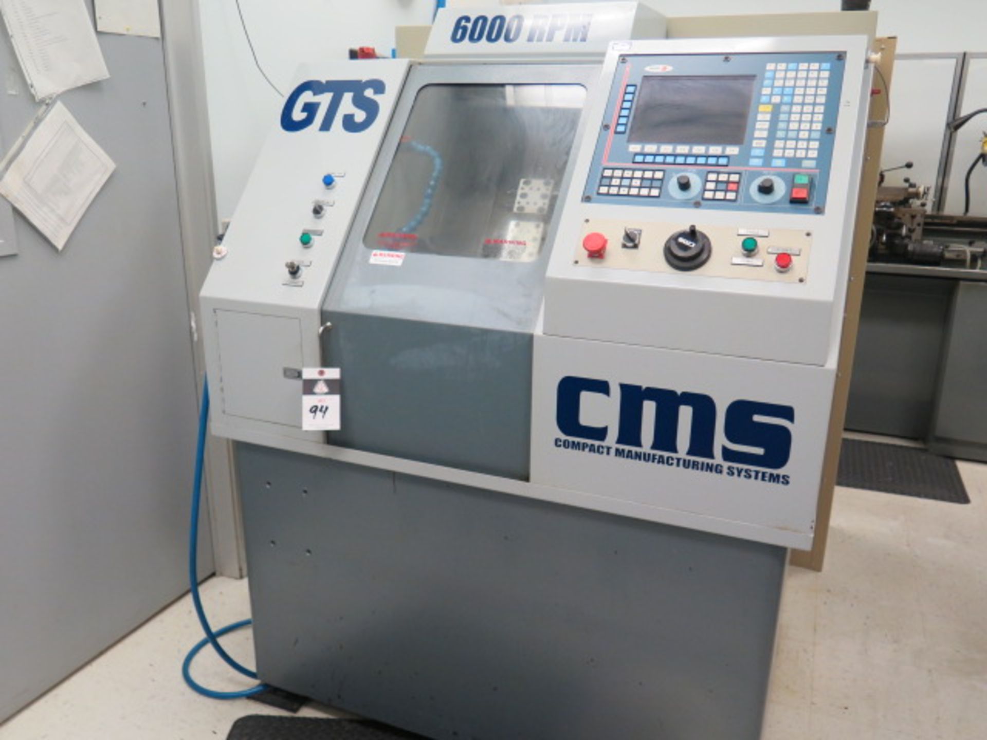 CMS mdl. GTD CNC Cross Slide Lathe w/ Fagor CNC Controls, 6000 RPM, 5C Collet Closer, SOLD AS IS - Image 3 of 14