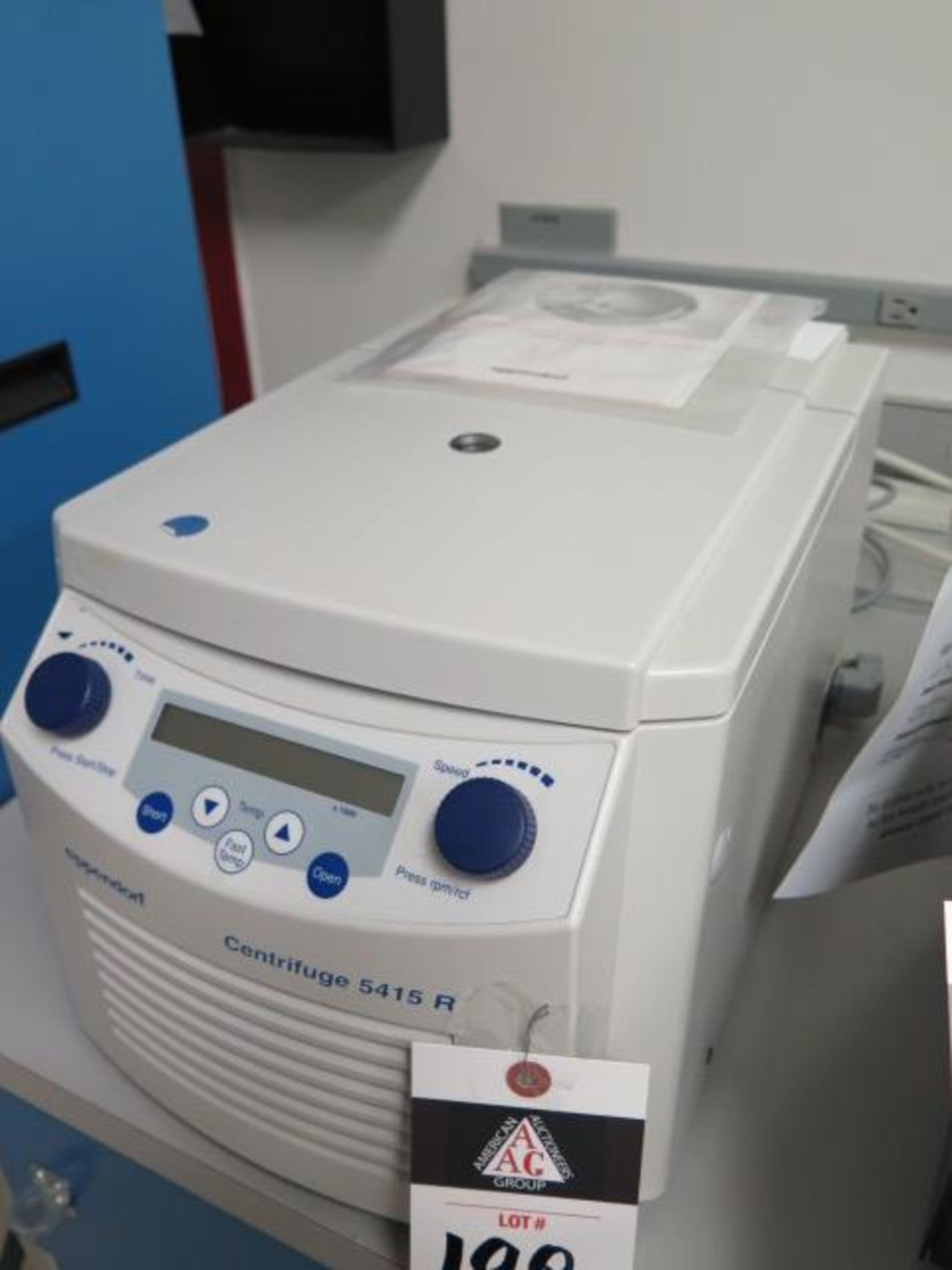 Eppendorf mdl. 5415R Refrigerated Centrifuge s/n 0023353 (SOLD AS-IS - NO WARRANTY) - Image 3 of 7