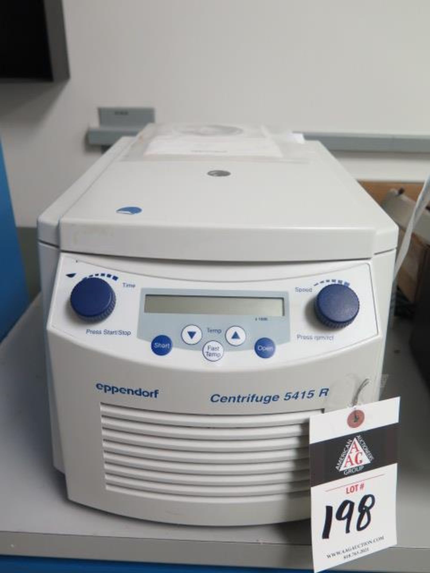 Eppendorf mdl. 5415R Refrigerated Centrifuge s/n 0023353 (SOLD AS-IS - NO WARRANTY)