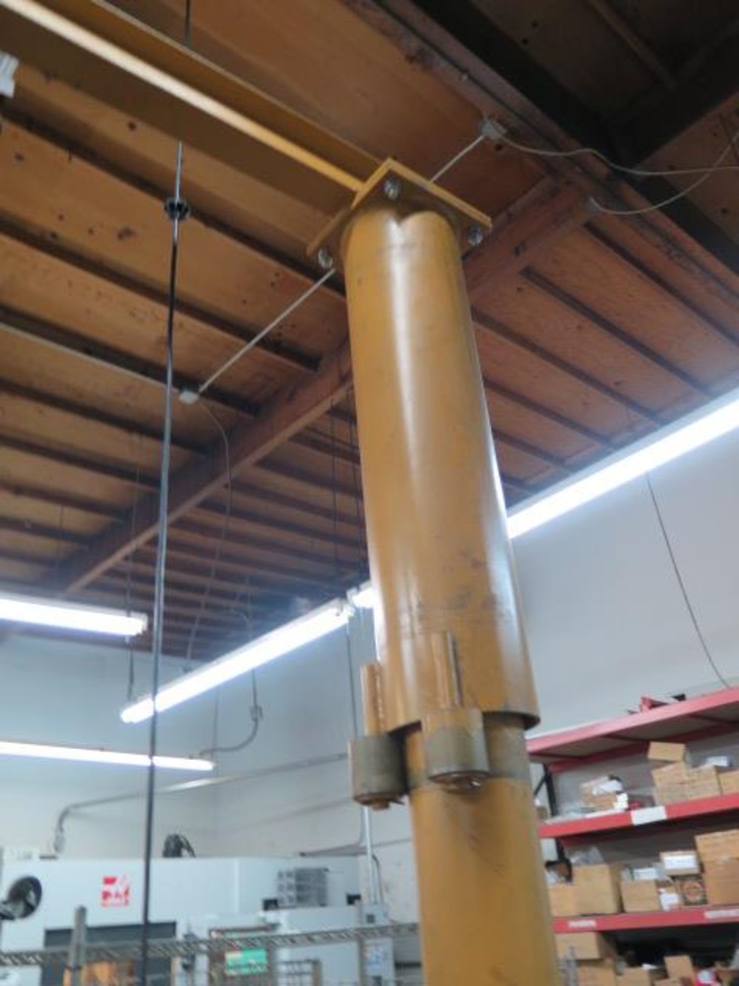 1/4 Ton Cap Floor Mounted Jib w/ Electric Hoist (SOLD AS-IS - NO WARRANTY) - Image 4 of 10