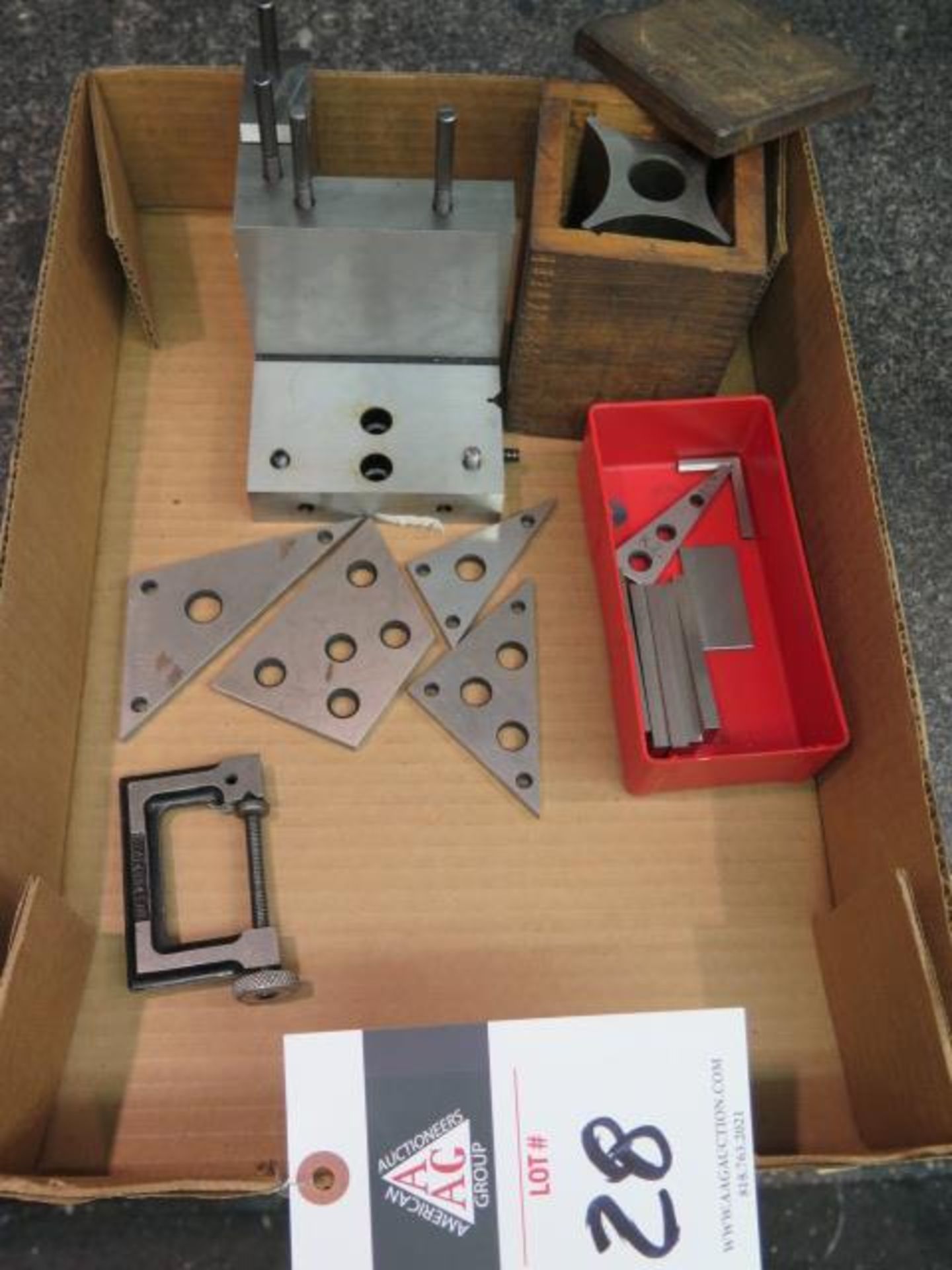 Milti-Angle Plate, Angle Blocks and Square (SOLD AS-IS - NO WARRANTY)