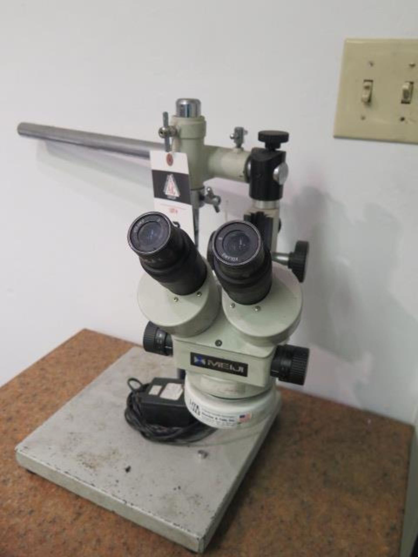 Meiji Stereo Microscope w/ Light Source (SOLD AS-IS - NO WARRANTY) - Image 2 of 6