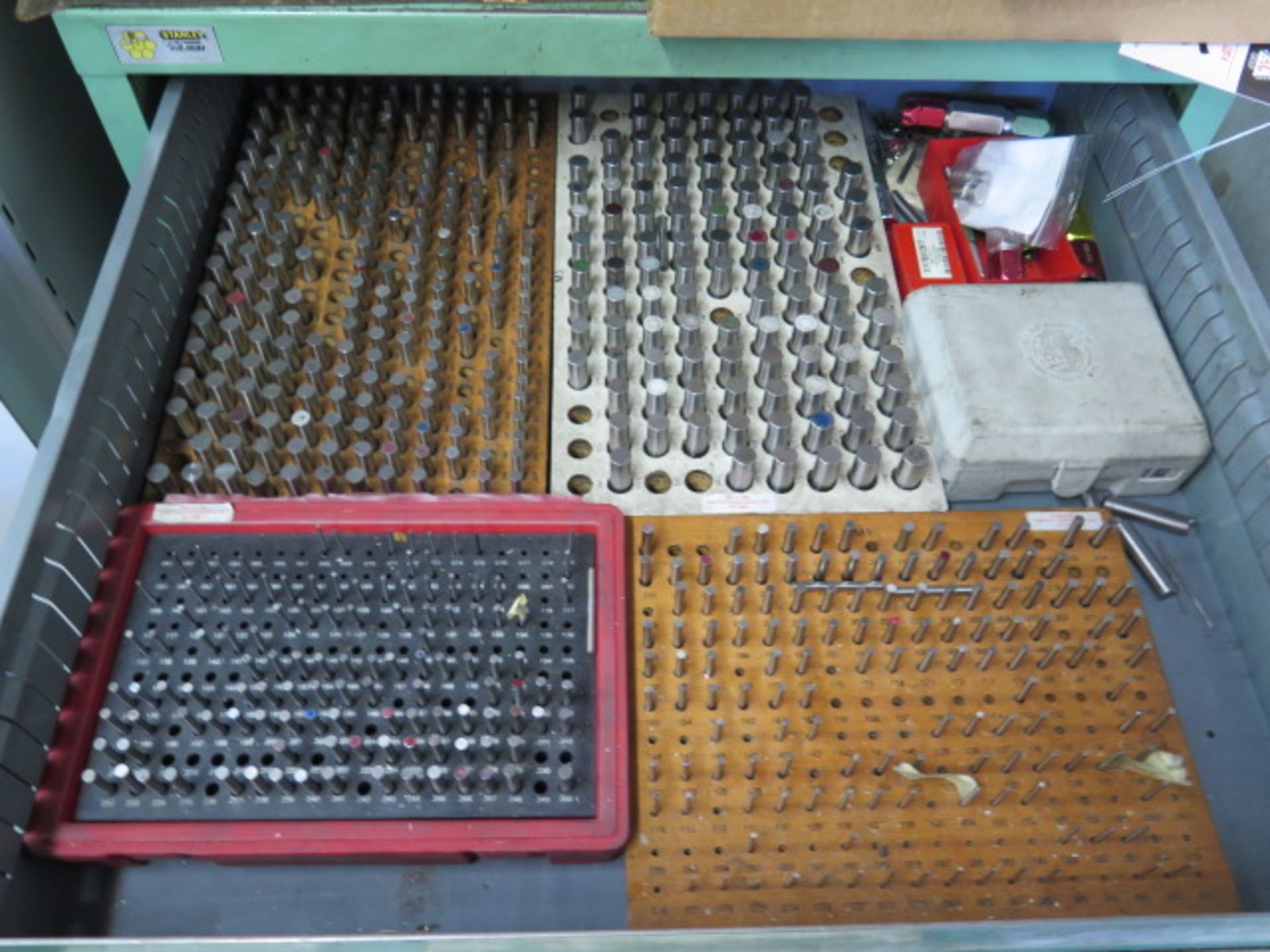 Pin Gage Sets 0.011" to 1.000" (IN CABINET - CABINET NOT INCLUDED) (SOLD AS-IS - NO WARRANTY) - Image 3 of 10