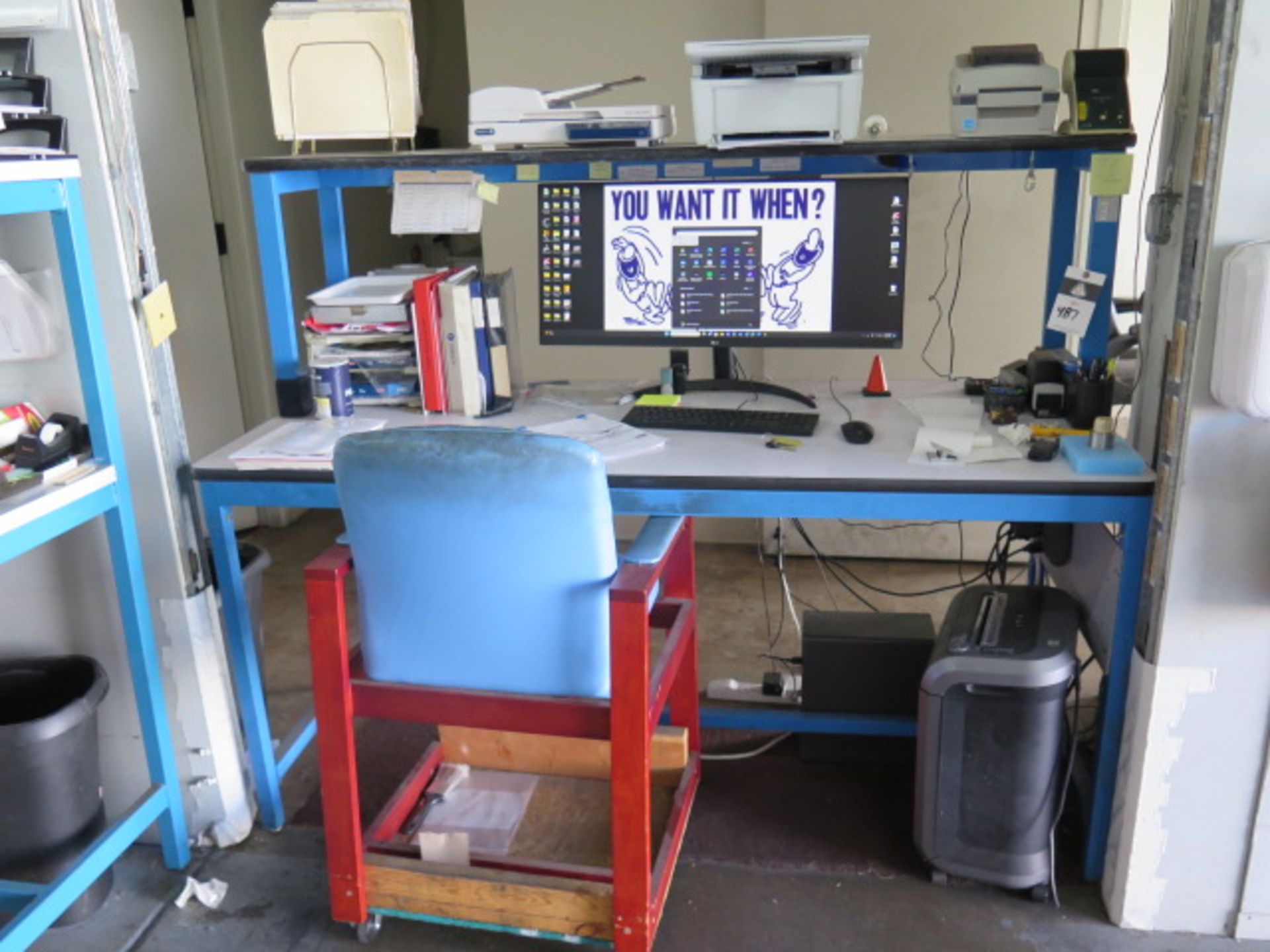Work Bench (NO CONTENTS) (SOLD AS-IS - NO WARRANTY)