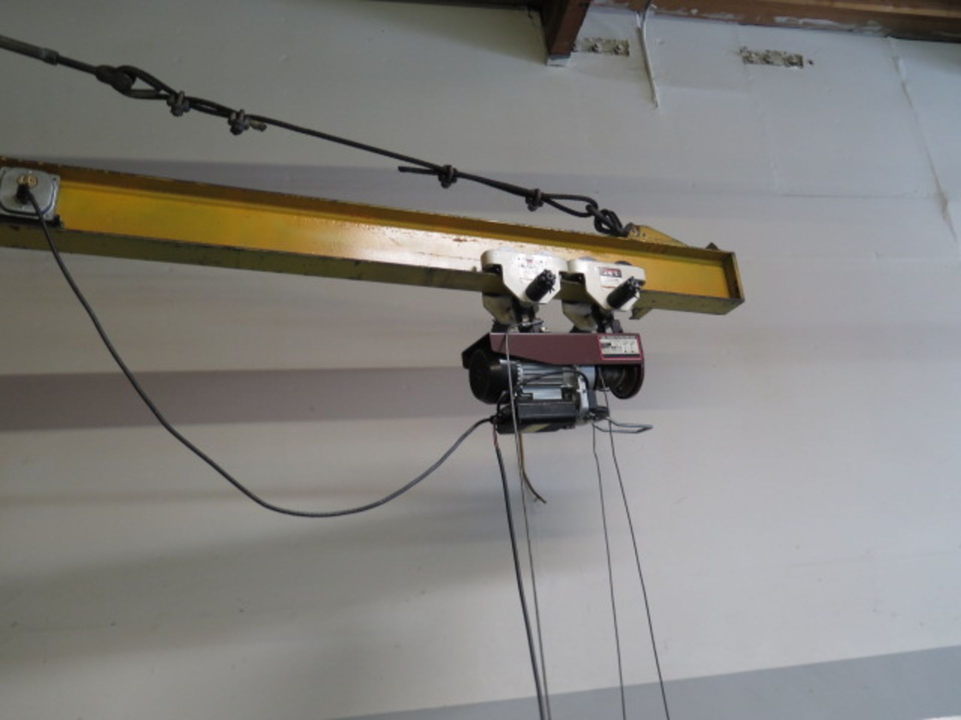 1000 Lb Cap Floor Mounted Jib w/ Electric Hoist (SOLD AS-IS - NO WARRANTY) - Image 4 of 8