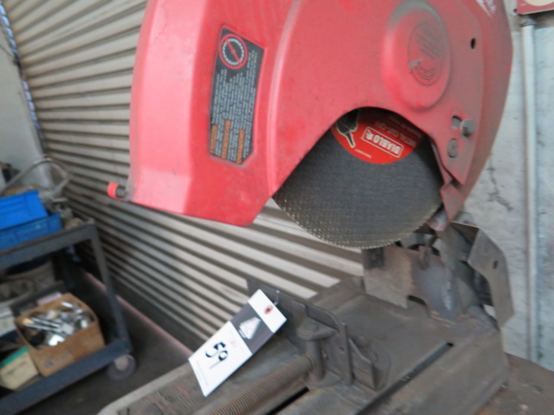 Milwaukee 14” Abrasive Cutoff Saw w/ Stand (SOLD AS-IS - NO WARRANTY) - Image 3 of 5