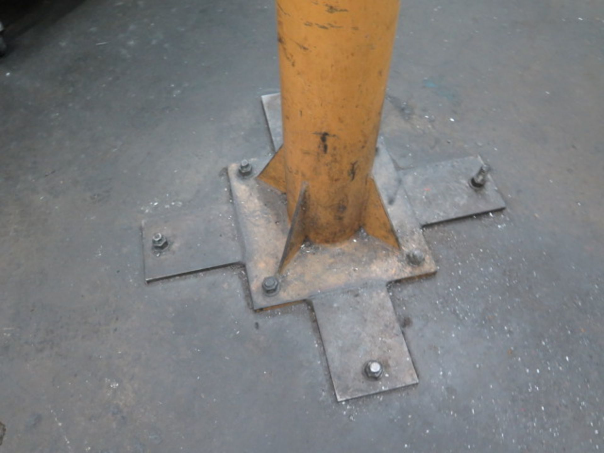 1/4 Ton Cap Floor Mounted Jib w/ Electric Hoist (SOLD AS-IS - NO WARRANTY) - Image 3 of 10