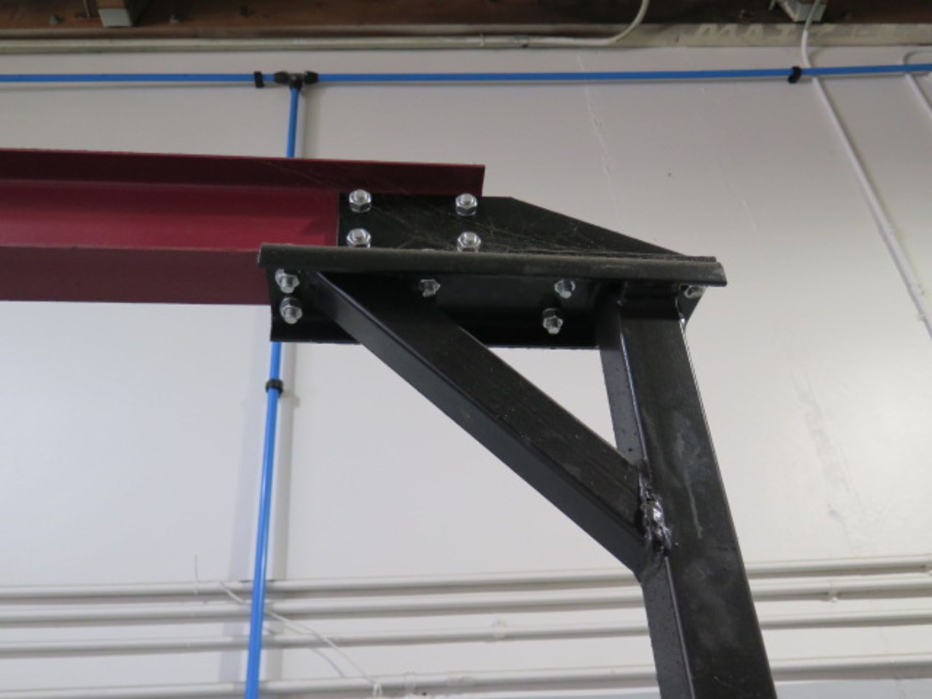 1 Ton Portable A-Frame Gantry w/ Electric Hoist (SOLD AS-IS - NO WARRANTY) - Image 4 of 8