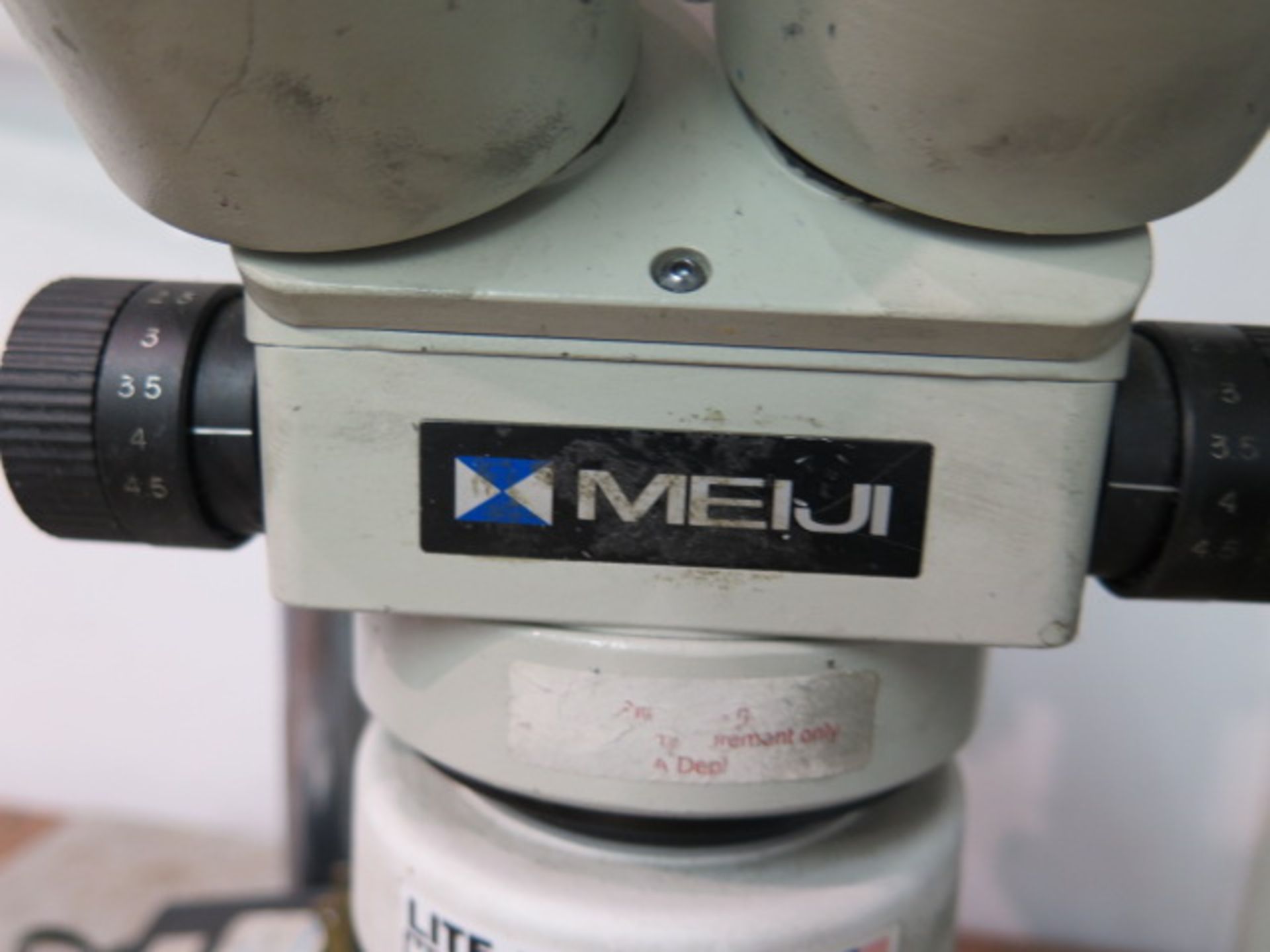 Meiji Stereo Microscope w/ Light Source (SOLD AS-IS - NO WARRANTY) - Image 6 of 6