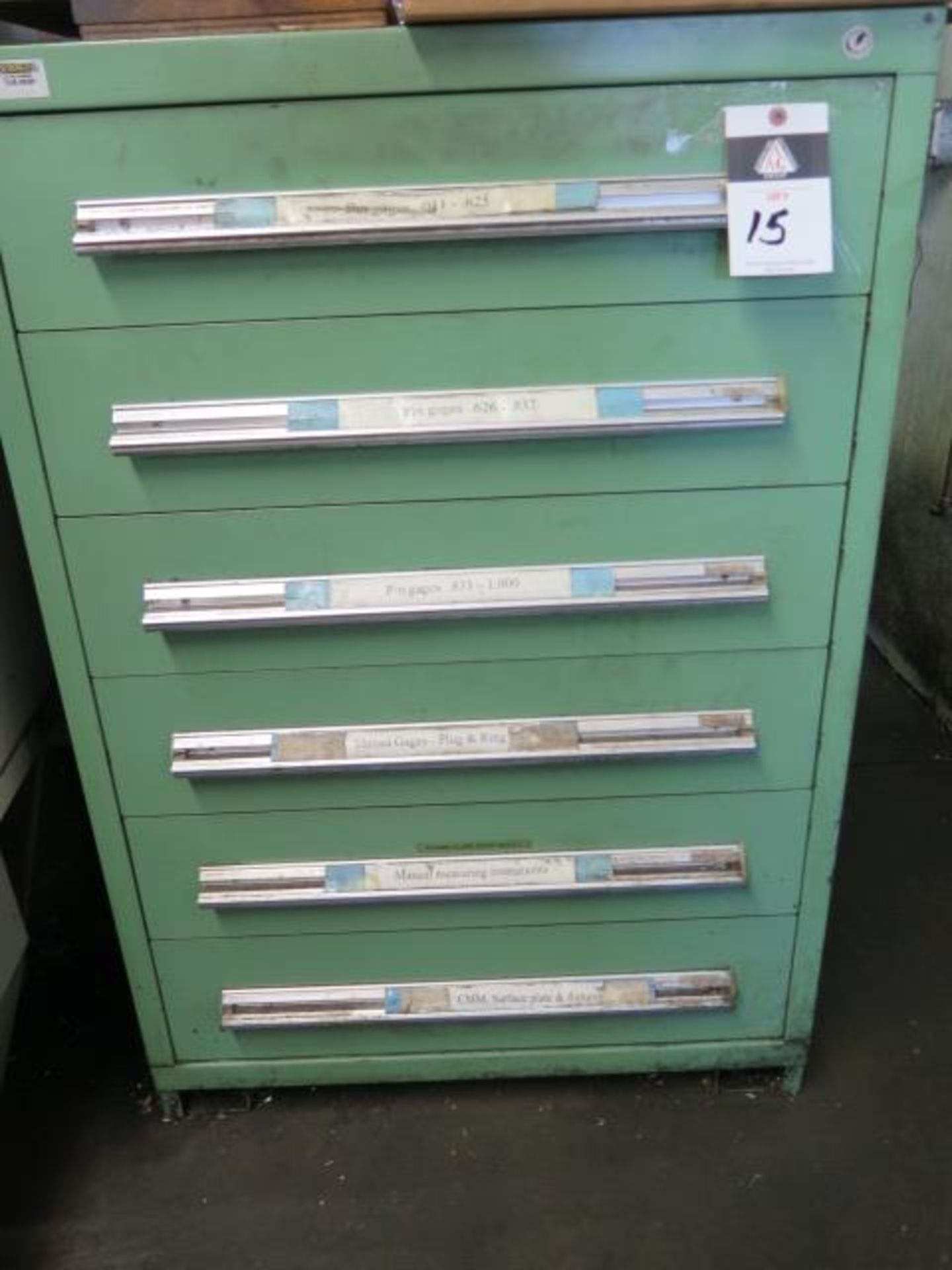 Vidmar 6-Drawer Tooling Cabinet (SOLD AS-IS - NO WARRANTY)