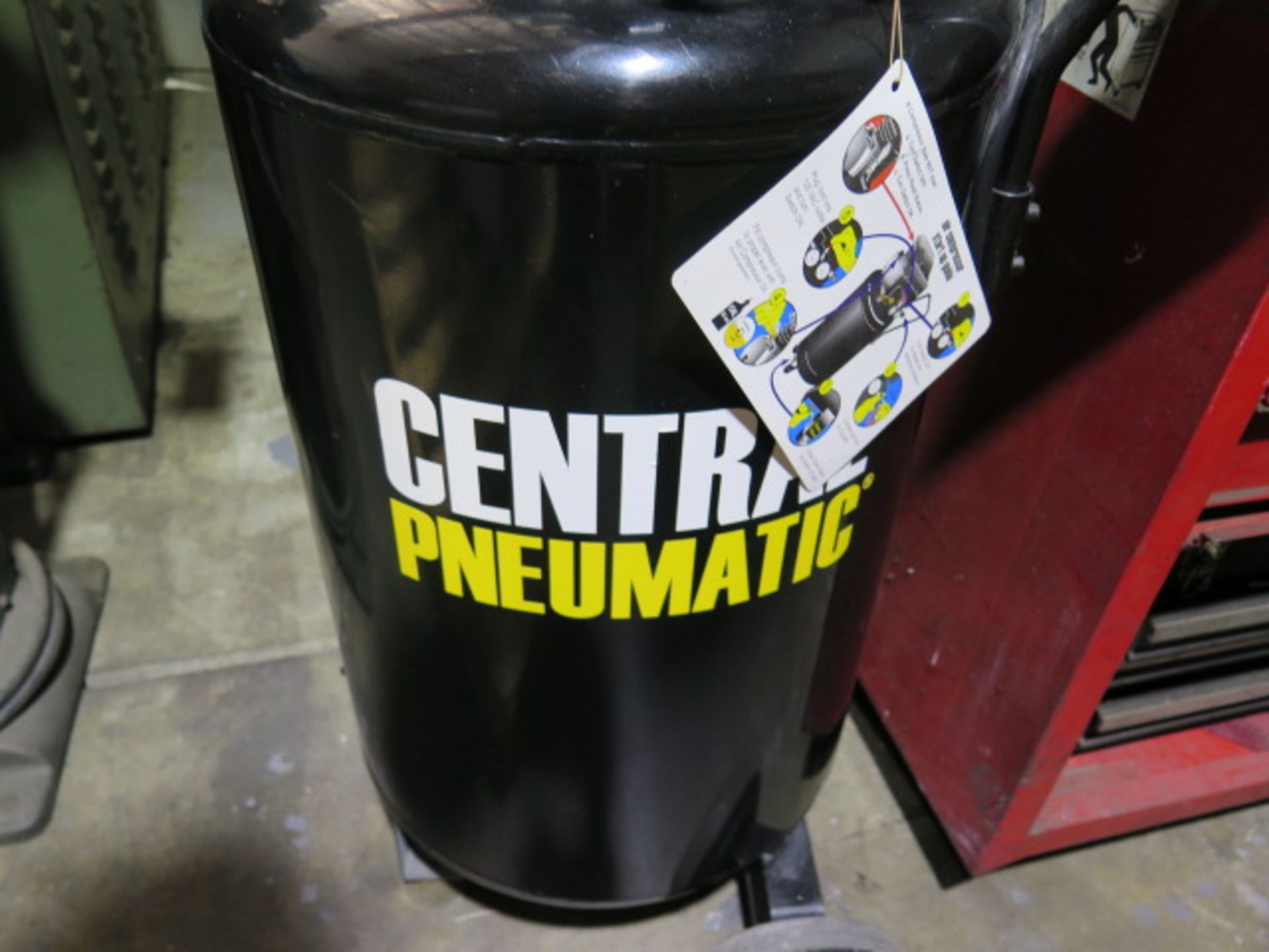 Central Pneumatic Portable 2.5Hp Air Compressor w/ 21 Gallon Tank (SOLD AS-IS - NO WARRANTY) - Image 5 of 5