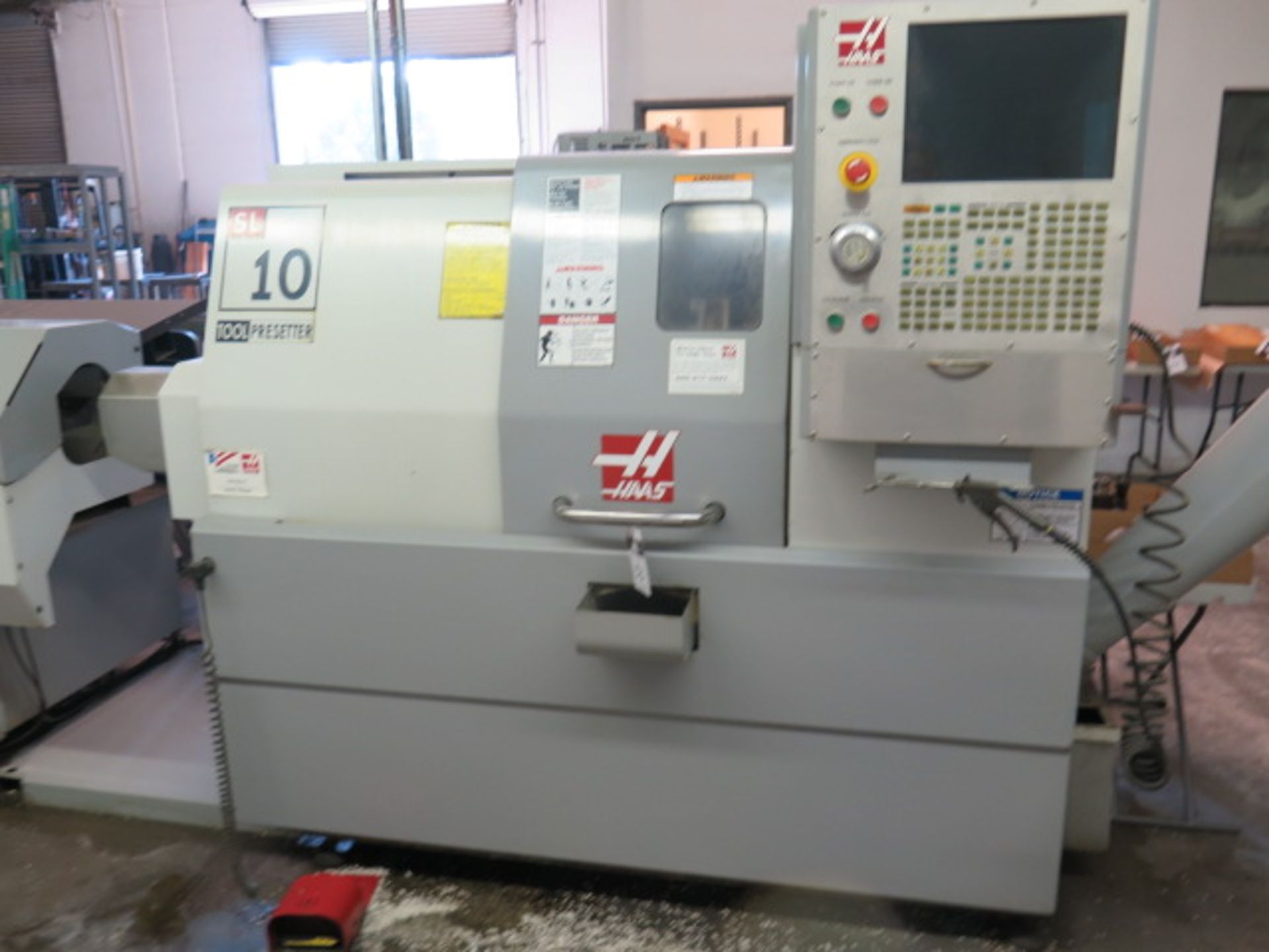 2006 Haas SL-10 CNC Turning Center s/n 3075242, Tool Presetter, 12-Station Turret, SOLD AS IS