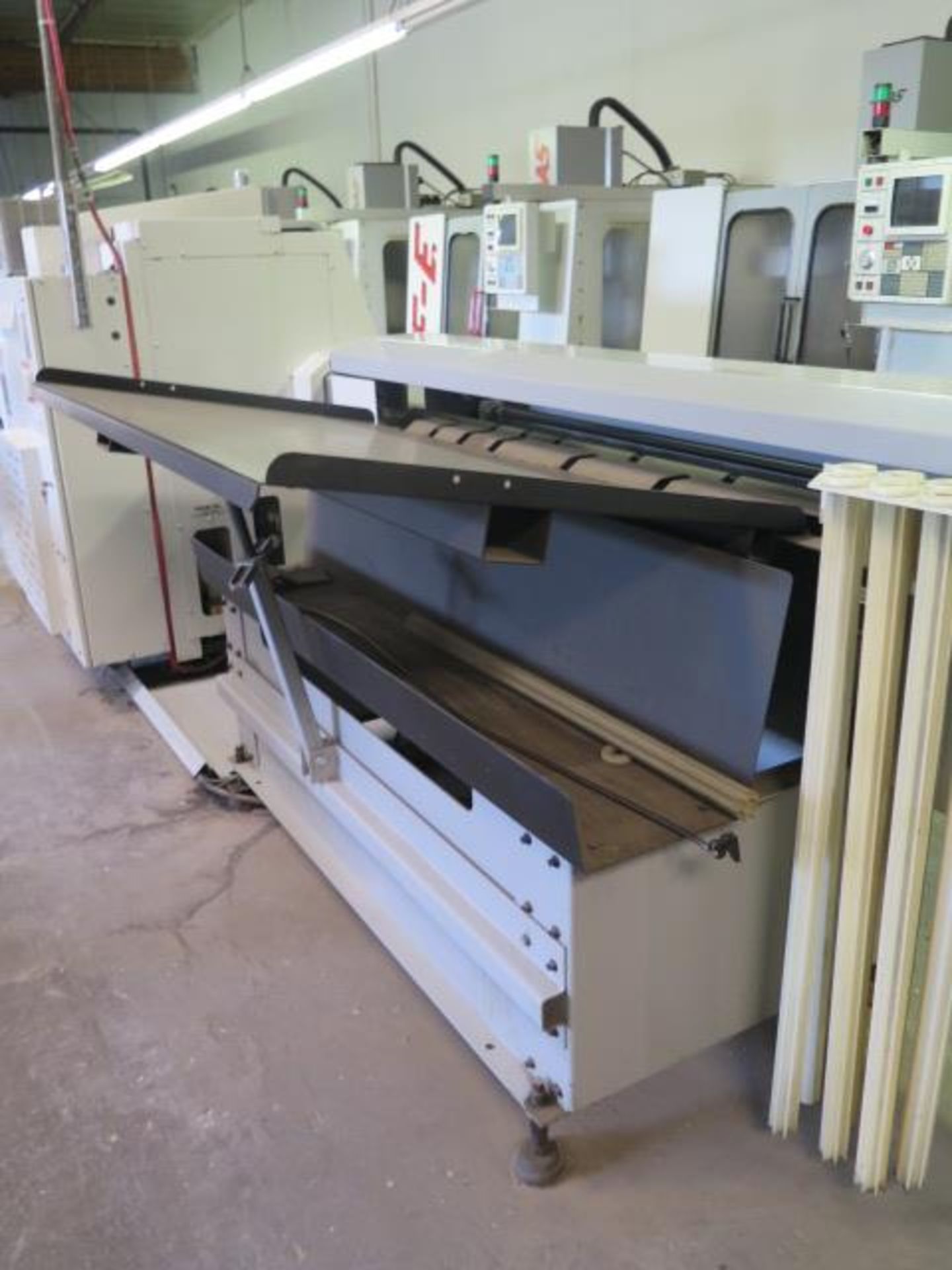 Haas Servobar 300 Automatic Bar Loader / Feeder s/n 92046 w/ Spindle Liner Set (SOLD AS-IS - NO WARR - Image 8 of 11